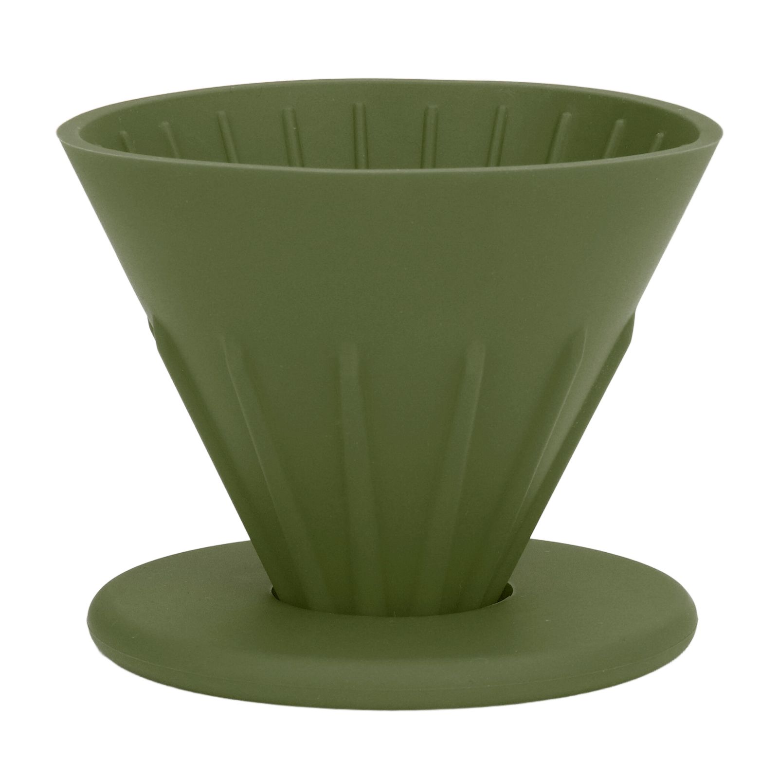 Silicone Coffee Dripper Reusable Cone Coffee Filter Holder for Travel Hiking