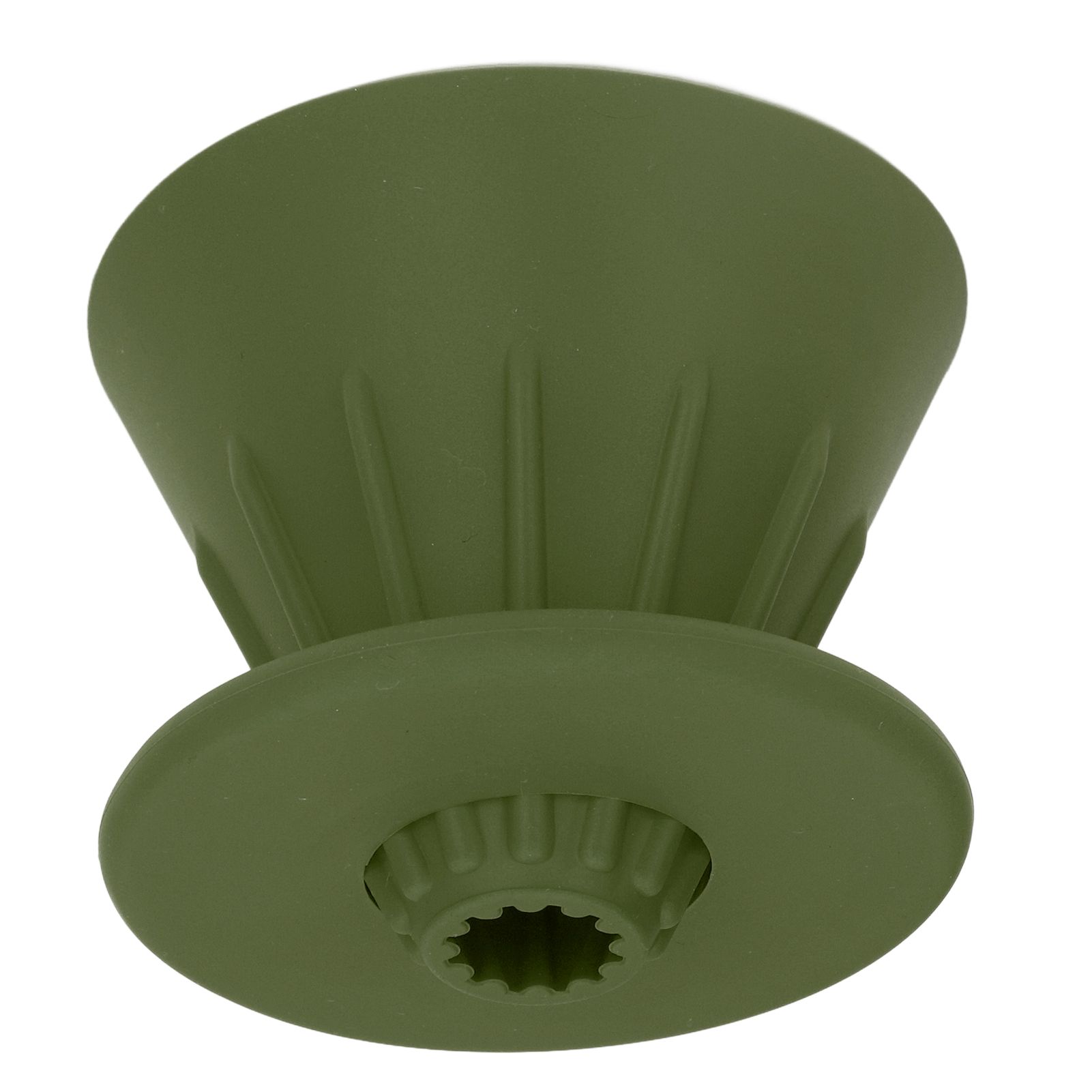 Silicone Coffee Dripper Reusable Cone Coffee Filter Holder for Travel Hiking view 4
