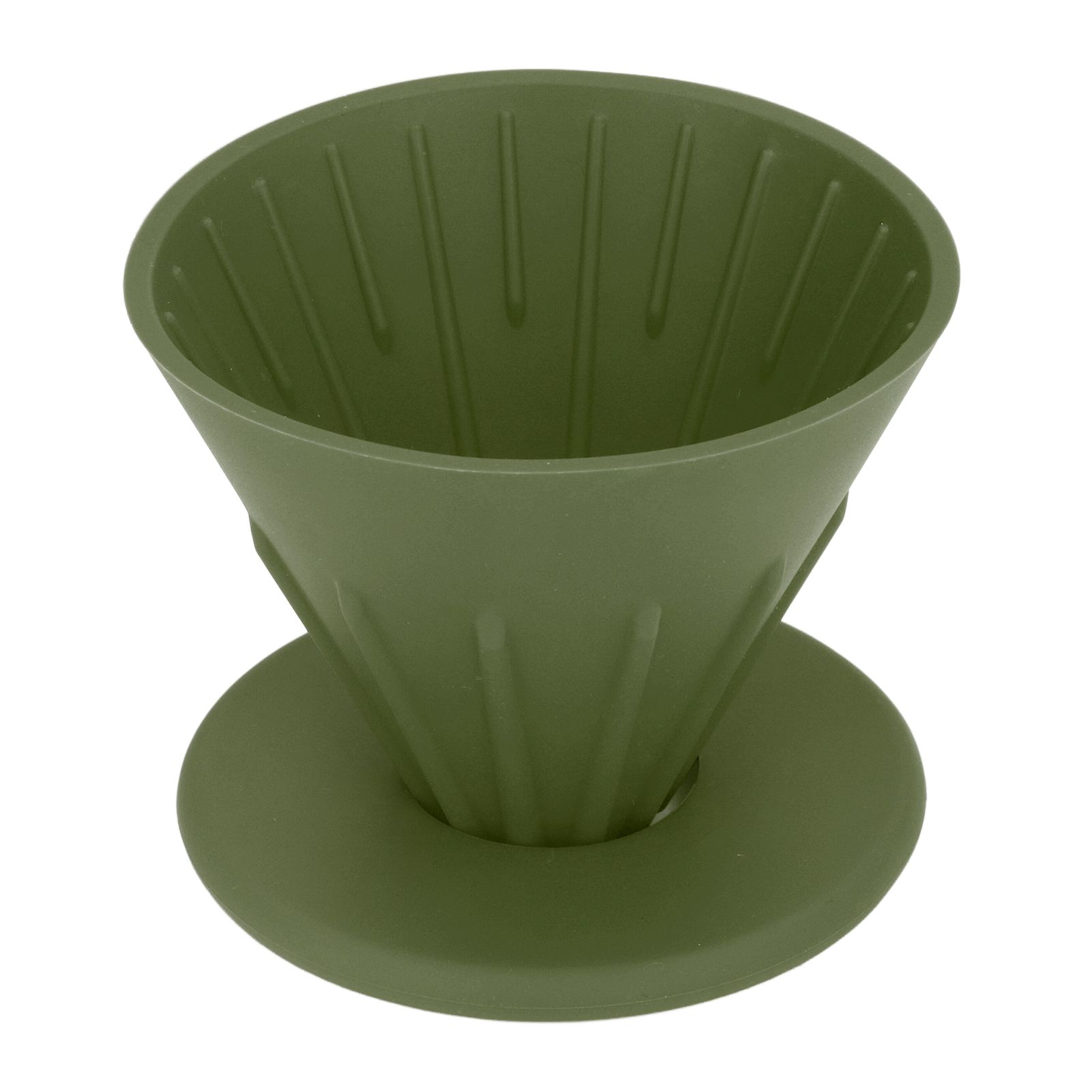 Silicone Coffee Dripper Reusable Cone Coffee Filter Holder for Travel Hiking view 6