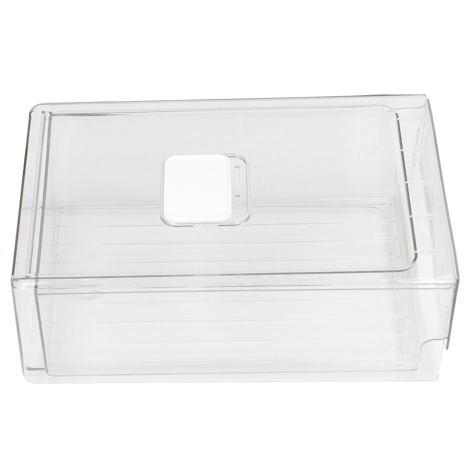 Fridge Containers Food Grade Transparent Pantry Storage Bin Stackable view 3