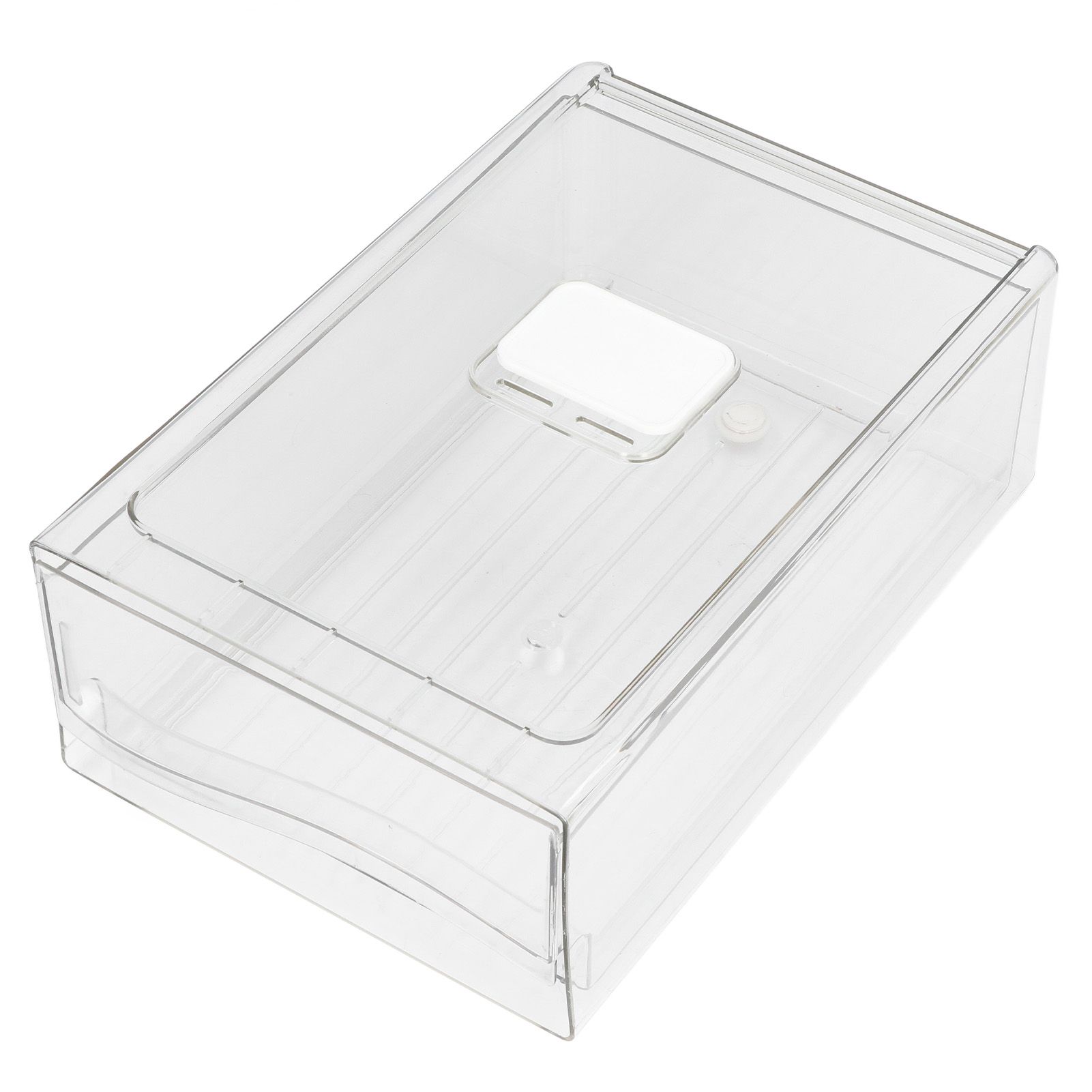Fridge Containers Food Grade Transparent Pantry Storage Bin Stackable view 5