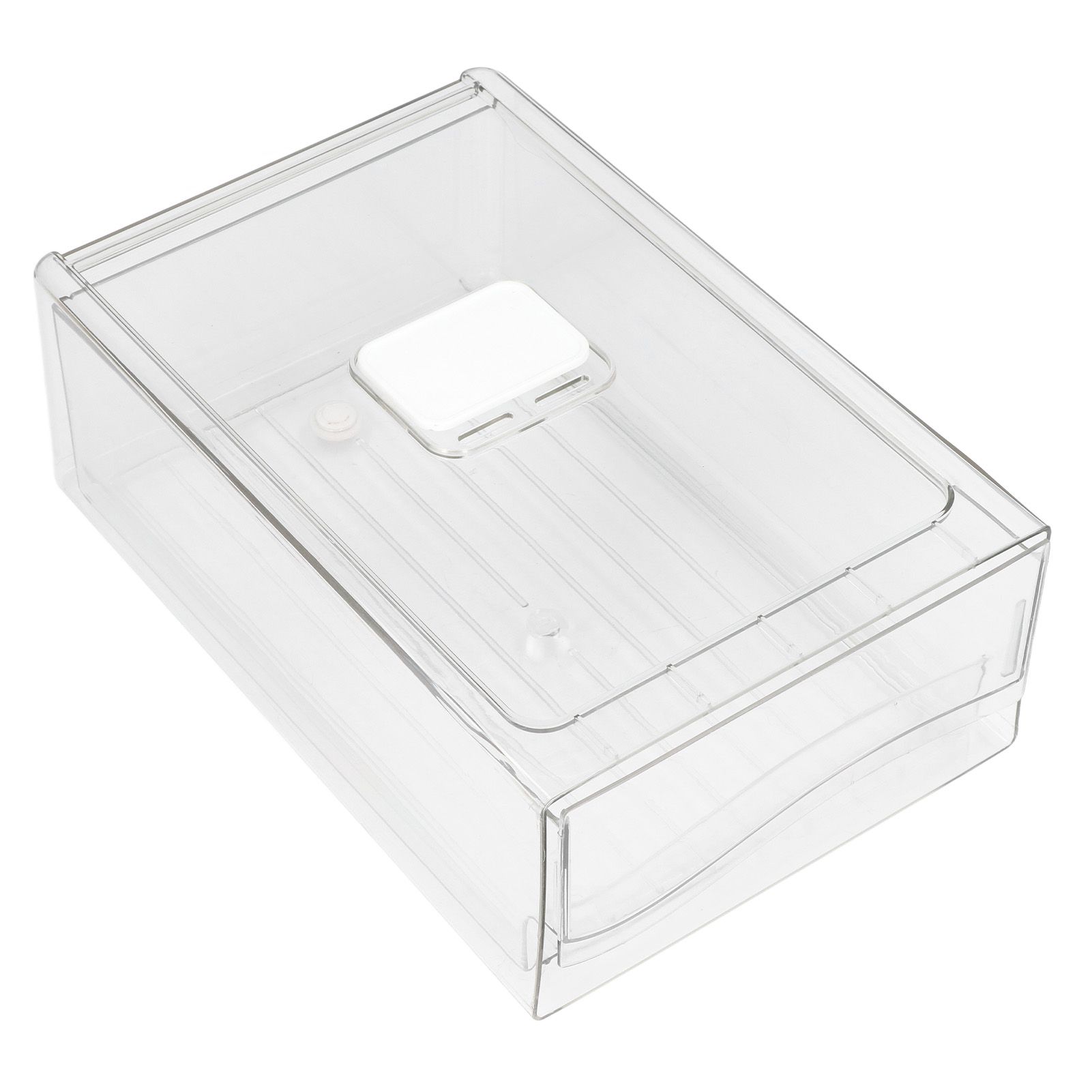 Fridge Containers Food Grade Transparent Pantry Storage Bin Stackable view 7