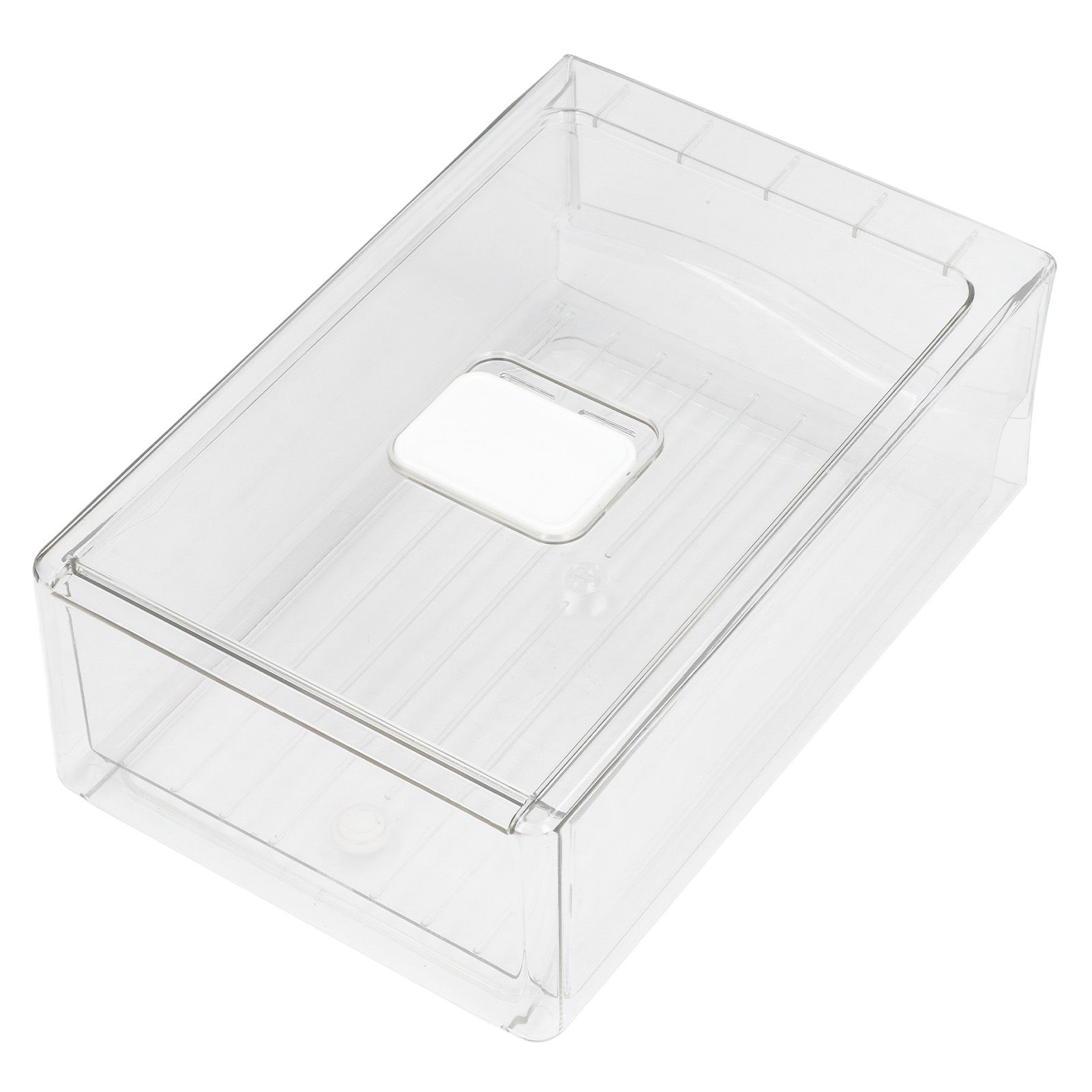 Fridge Containers Food Grade Transparent Pantry Storage Bin Stackable view 8