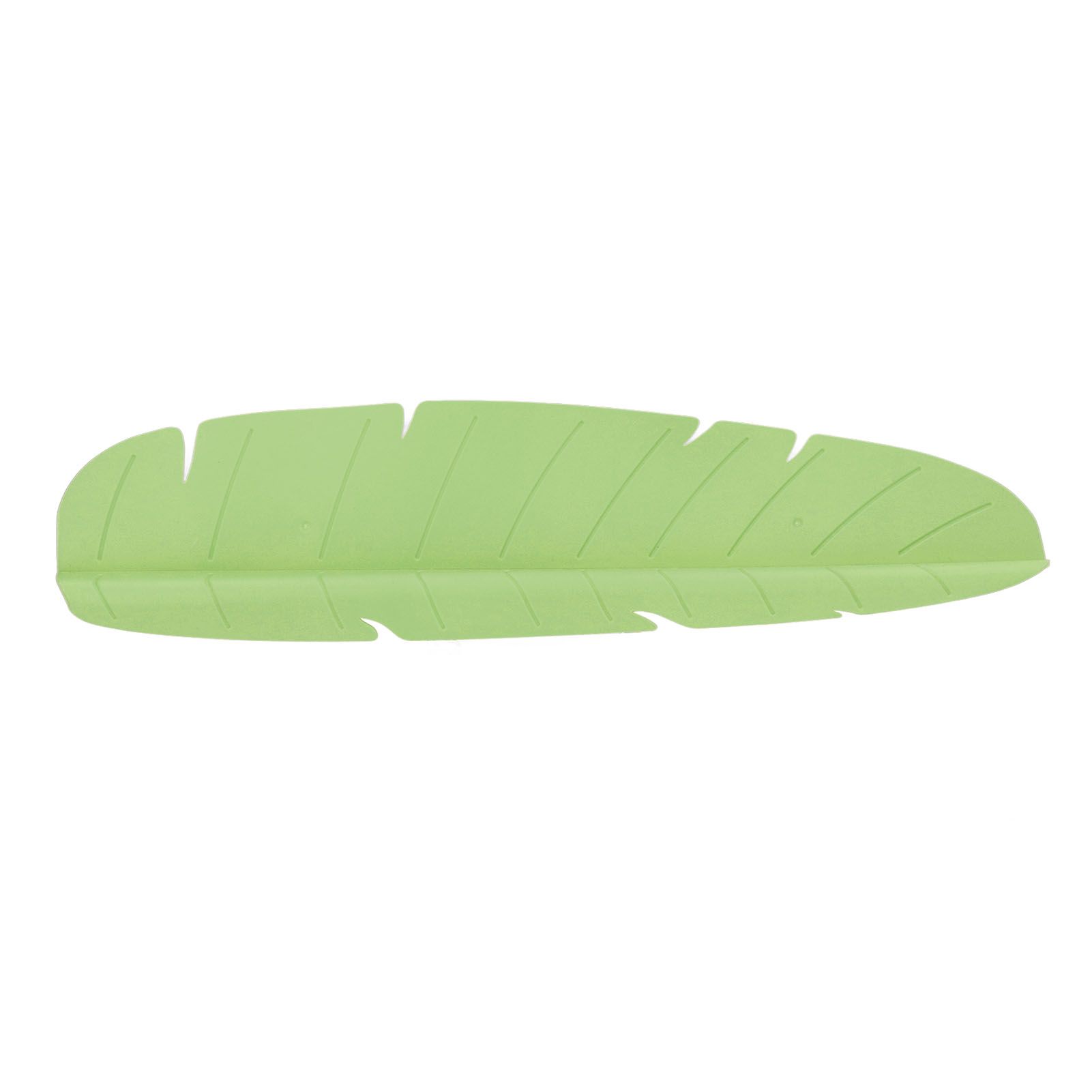 Kitchen Sink Water Splash Guard Elastic Reusable Banana Leaf Water Sink view 3
