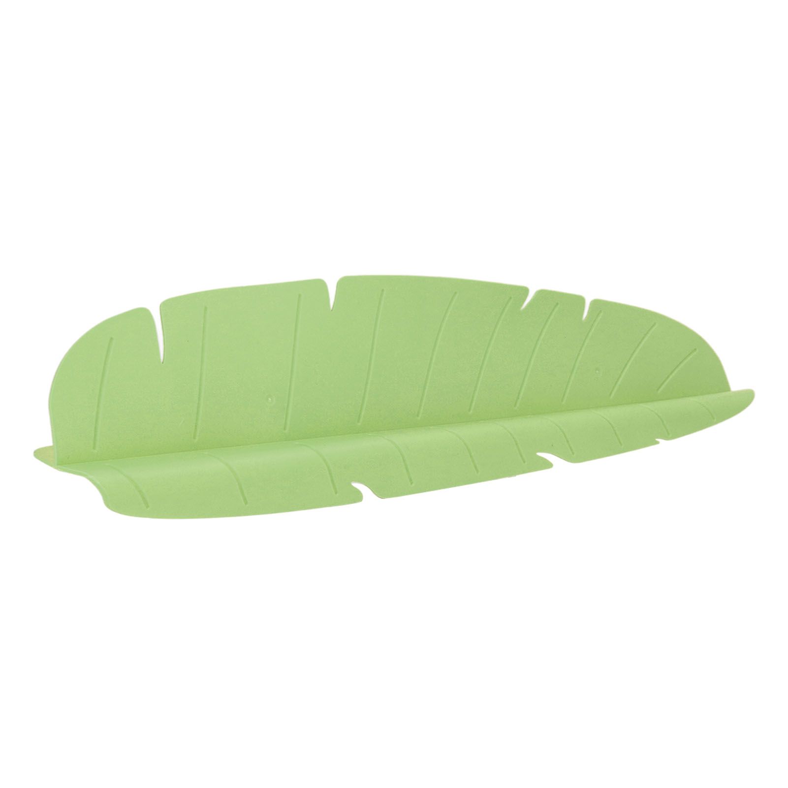 Kitchen Sink Water Splash Guard Elastic Reusable Banana Leaf Water Sink view 4