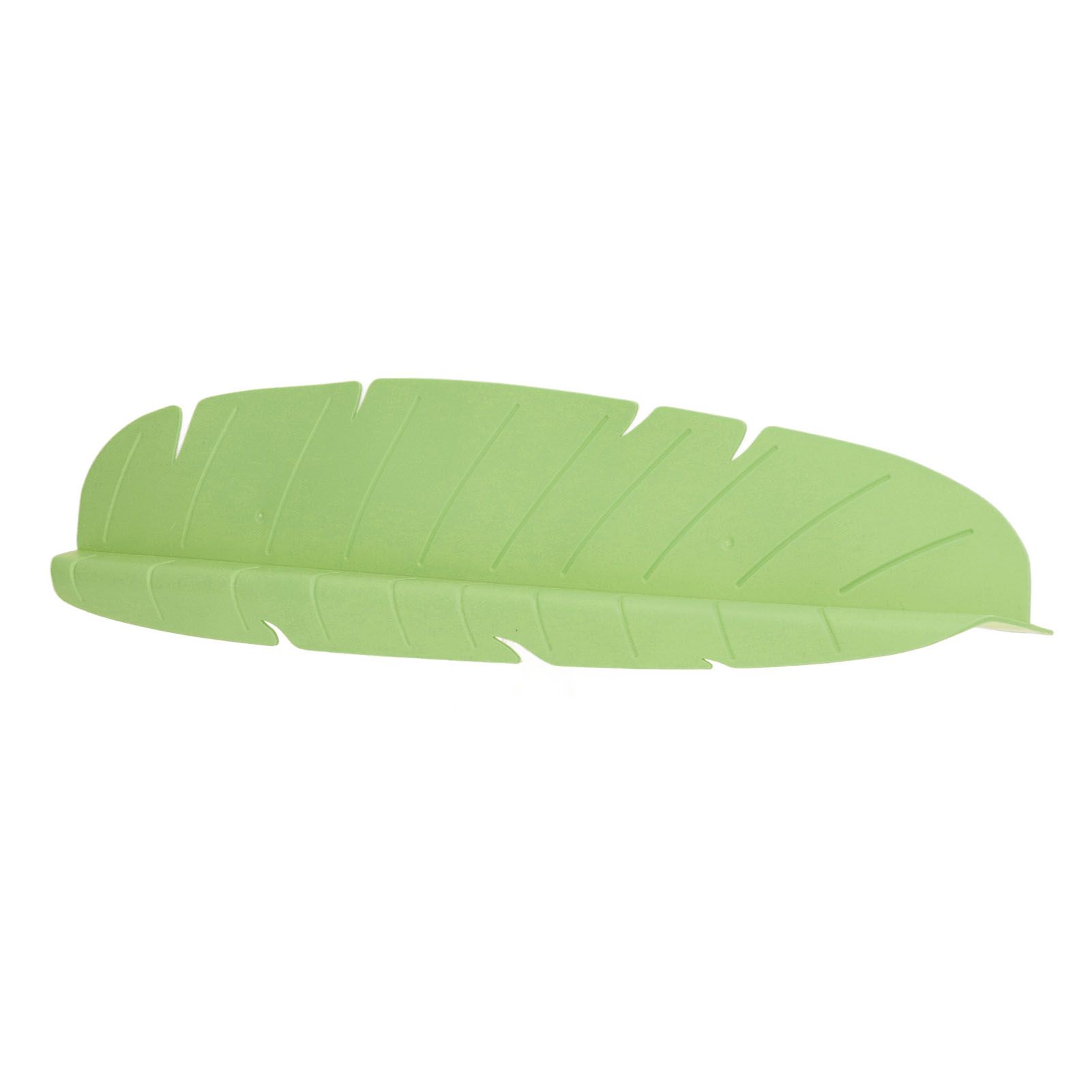 Kitchen Sink Water Splash Guard Elastic Reusable Banana Leaf Water Sink view 7