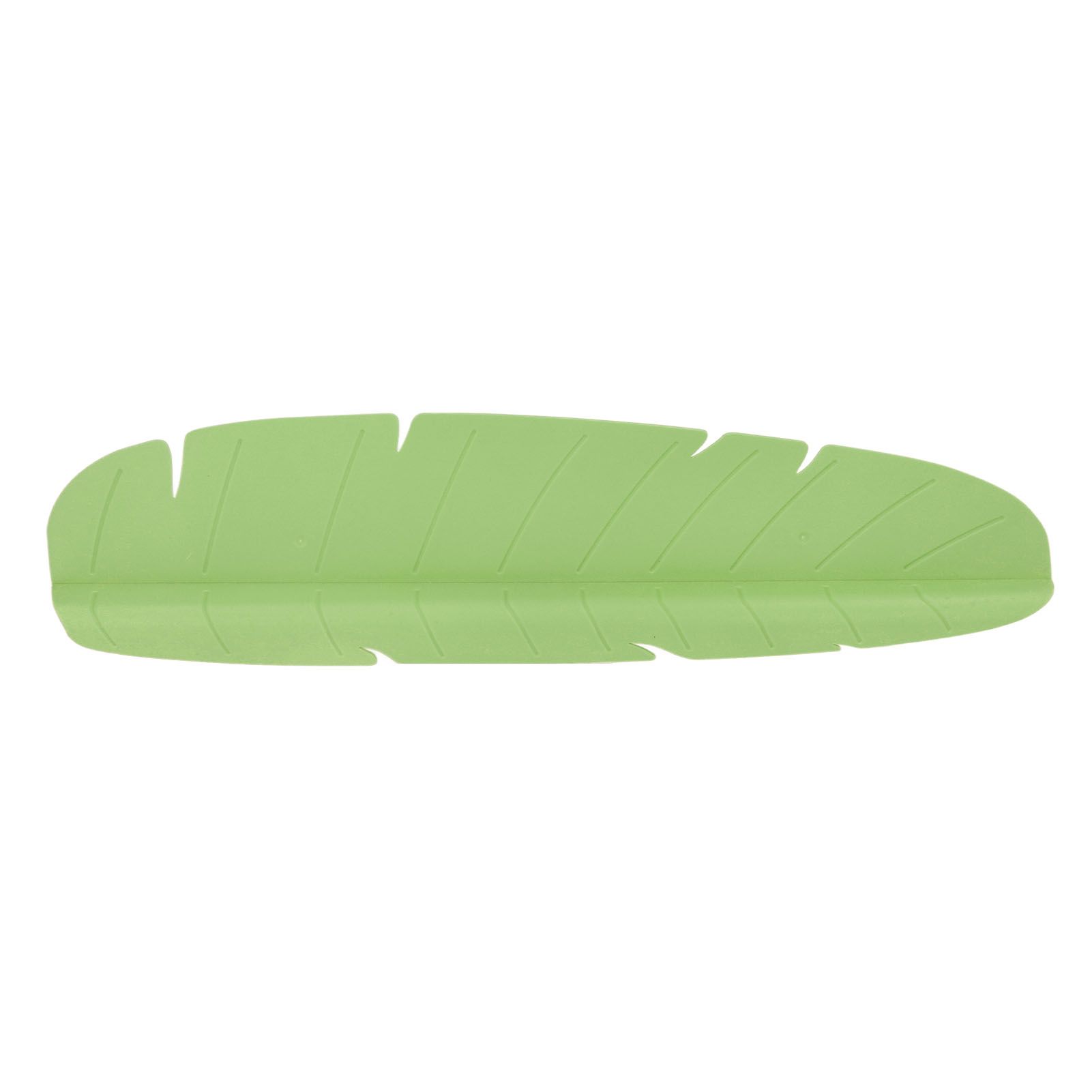 Kitchen Sink Water Splash Guard Elastic Reusable Banana Leaf Water Sink view 8