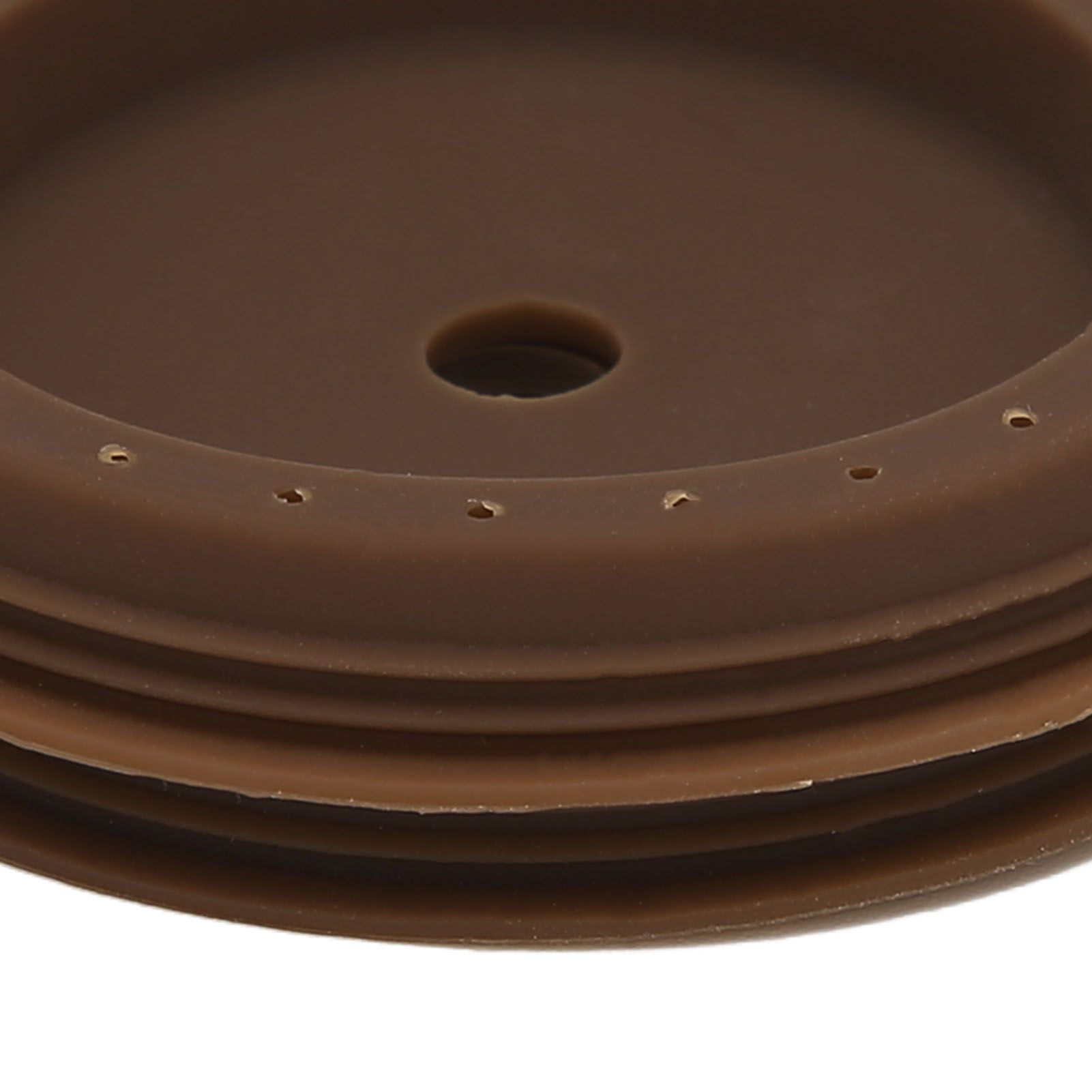 Reusable Coffee Capsule Lid Food Grade Silica Gel Environmental Resilient Lid view 13