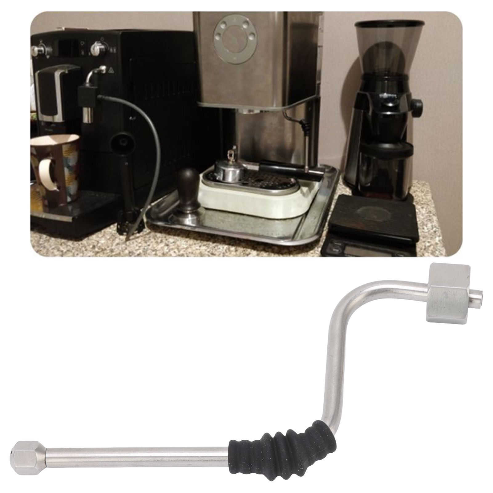 Stainless Steel Steam Wand Coffee Machine Steam Tube for DeLonghi 680 685 view 12