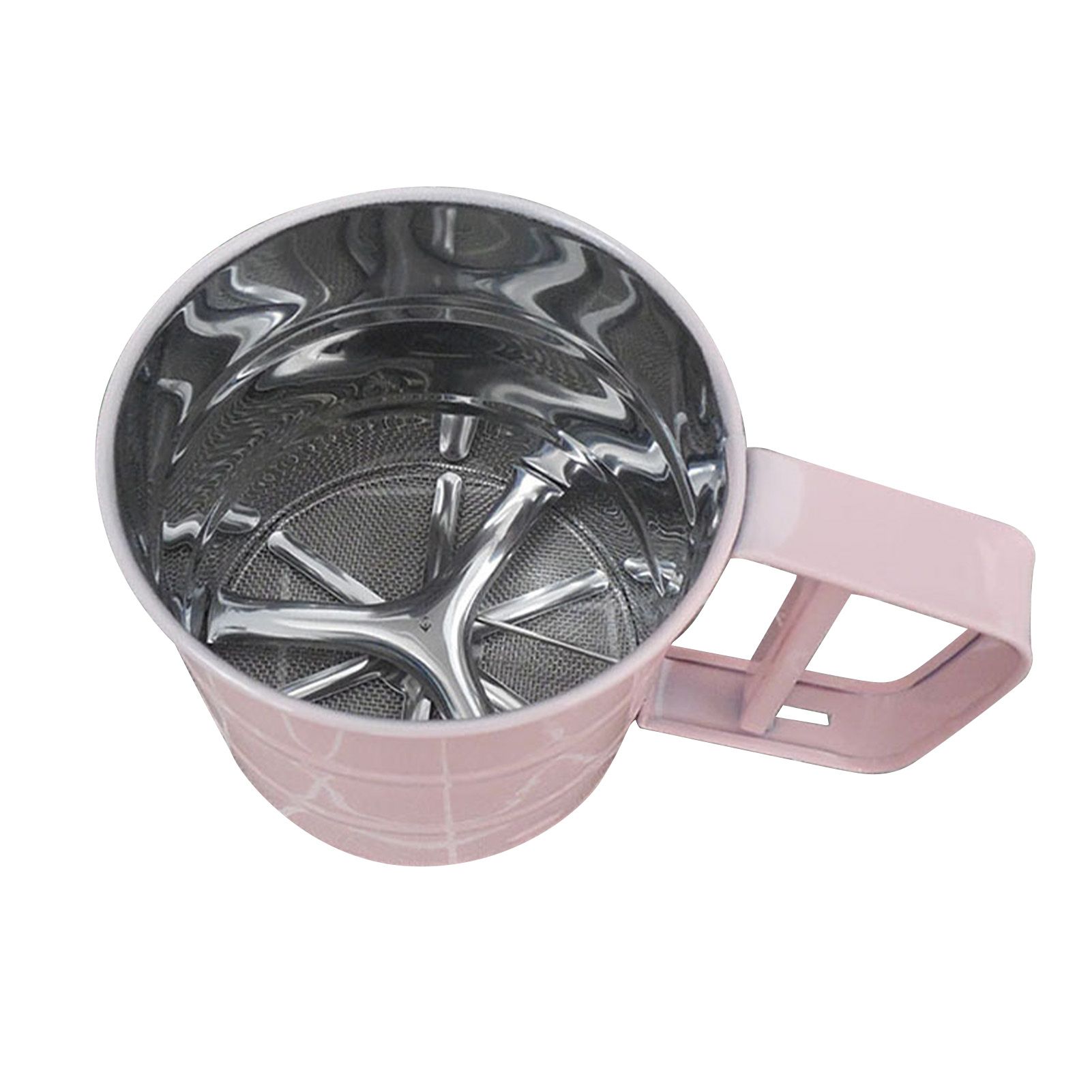 Flour Sifter Stainless Steel Corrosion Resistant Safe Odorless Beautiful