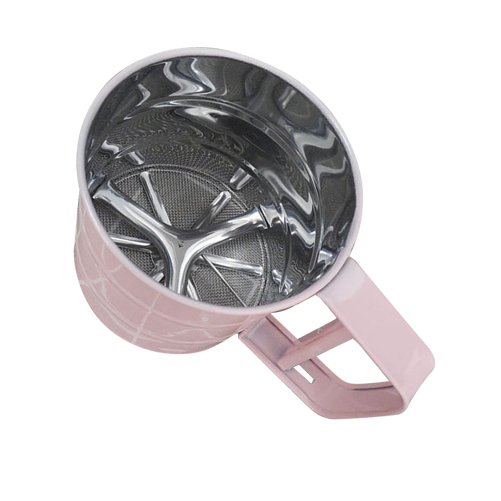 Flour Sifter Stainless Steel Corrosion Resistant Safe Odorless Beautiful view 2