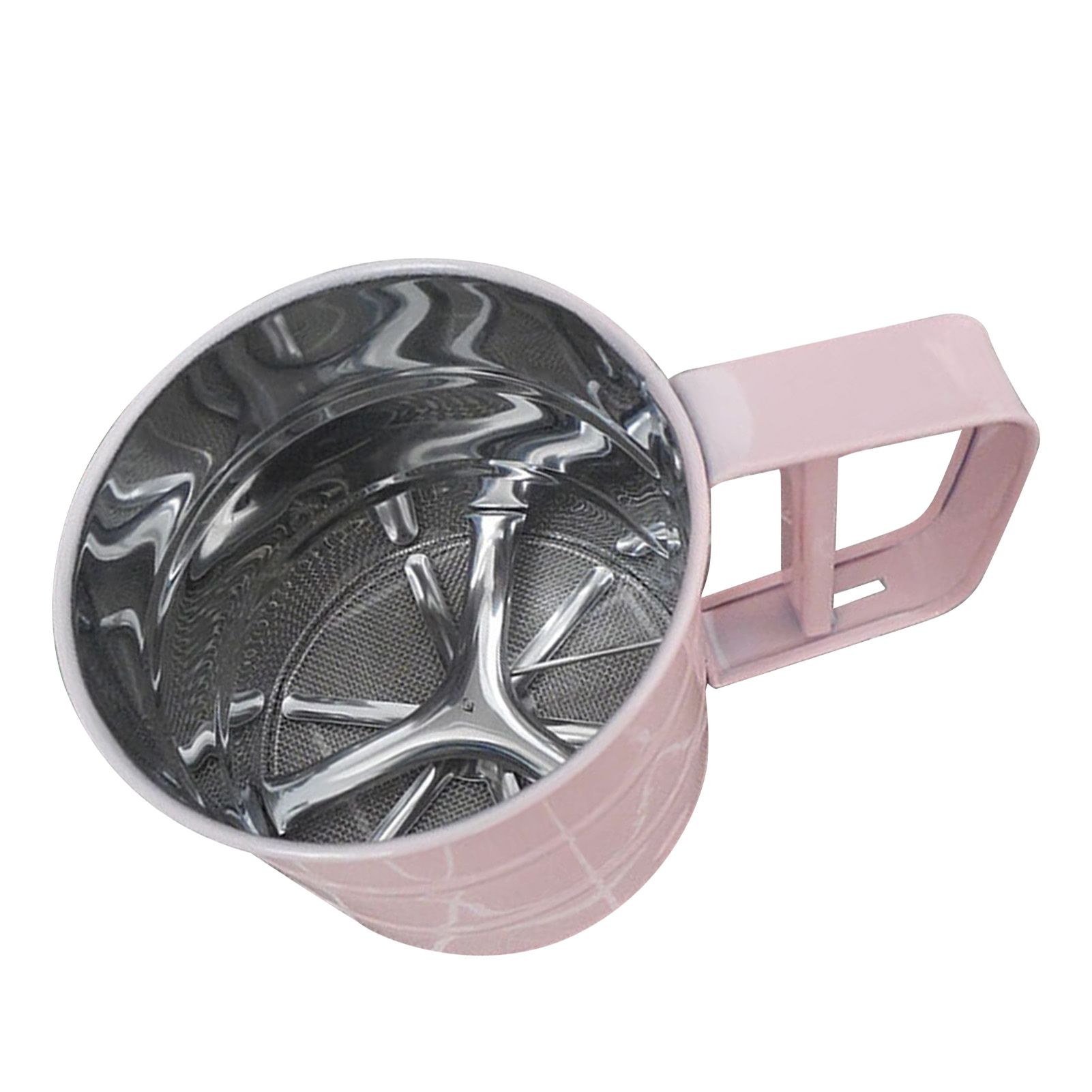 Flour Sifter Stainless Steel Corrosion Resistant Safe Odorless Beautiful view 3