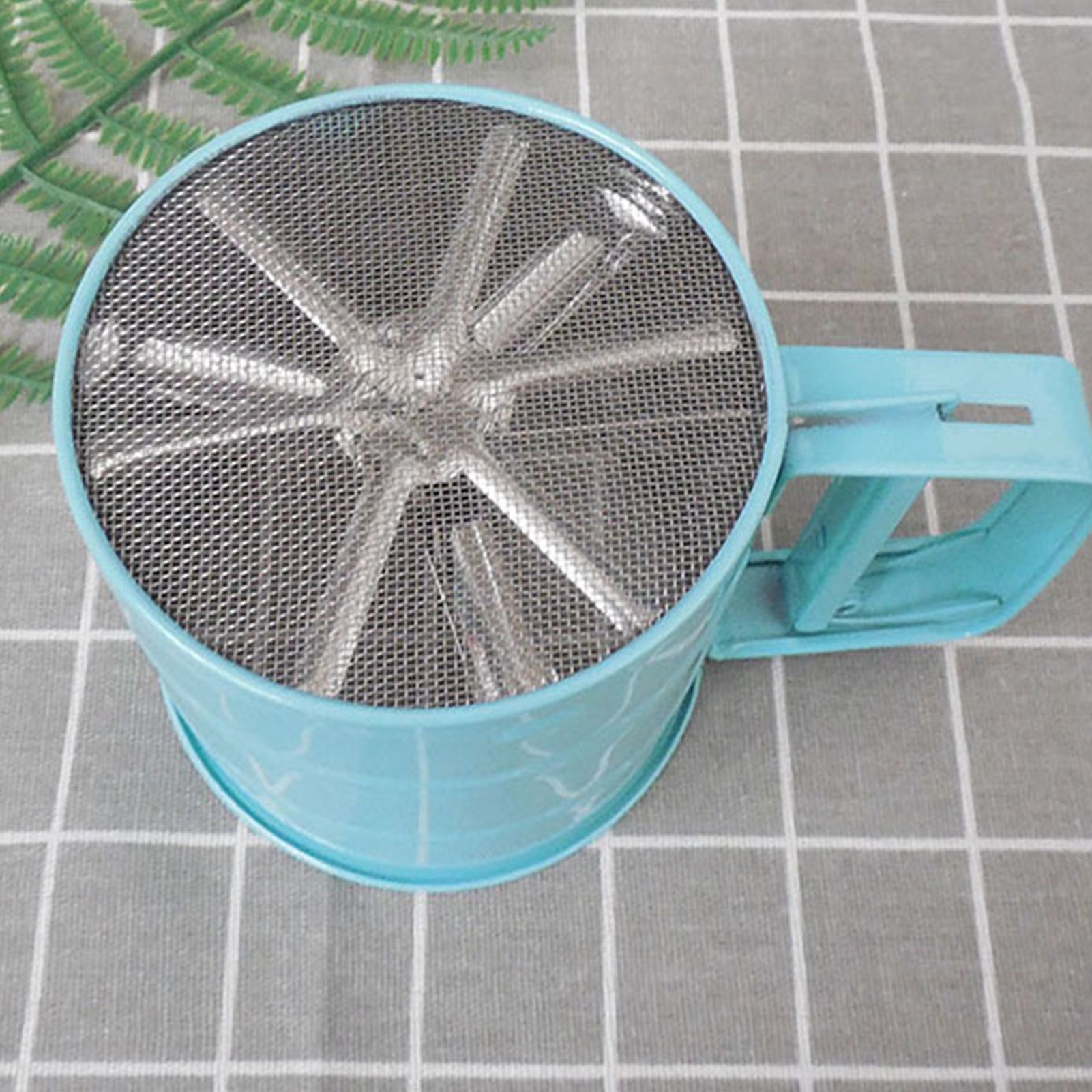 Flour Sifter Stainless Steel Corrosion Resistant Safe Odorless Beautiful view 12