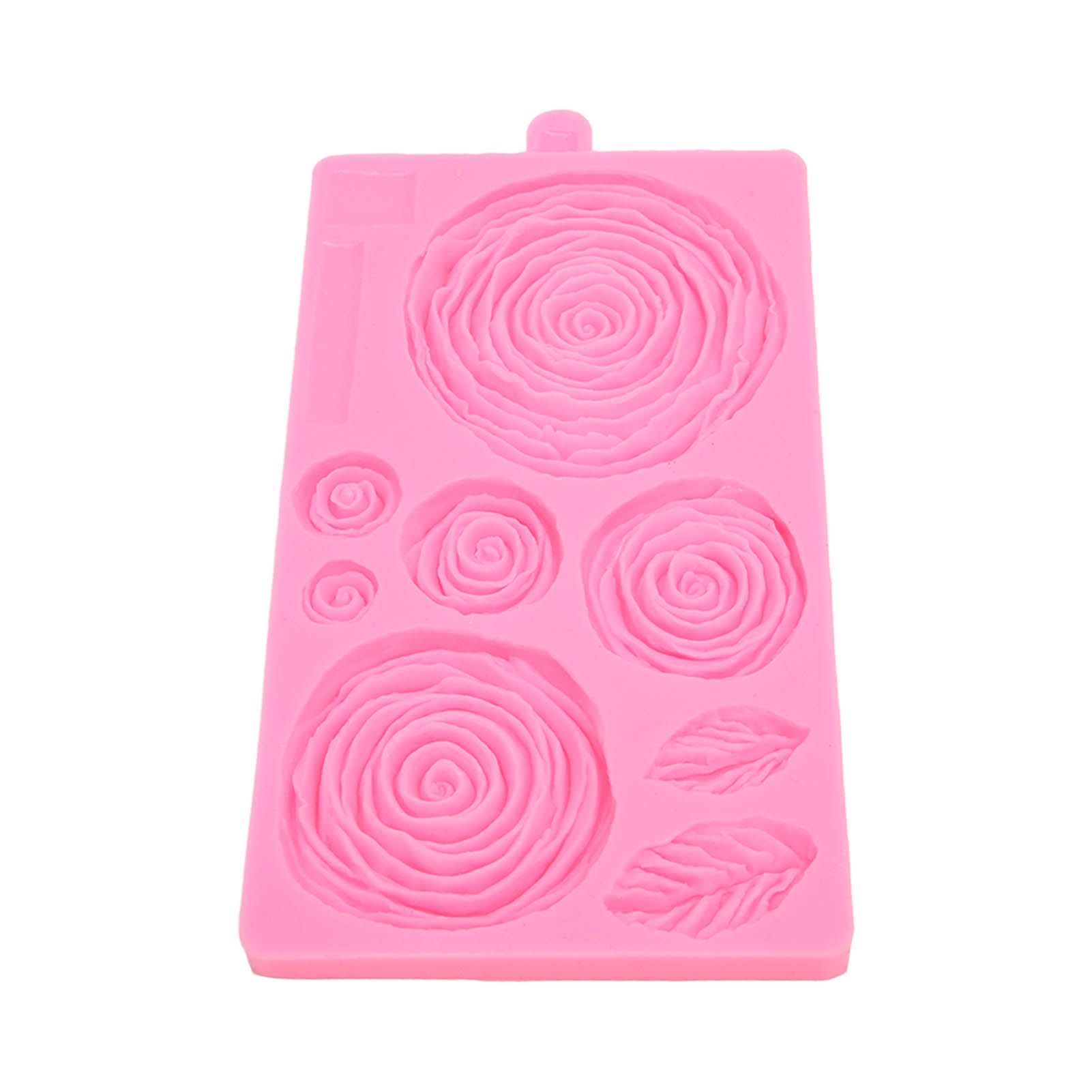Roses Mold Stick Proof Toxic Free Odorless Dishwasher Safe Silicone Leaf view 6