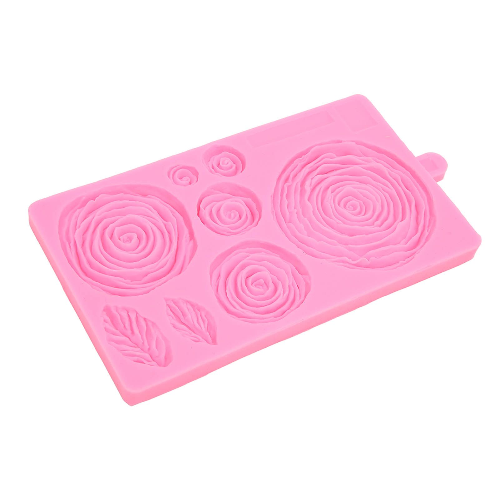 Roses Mold Stick Proof Toxic Free Odorless Dishwasher Safe Silicone Leaf view 9