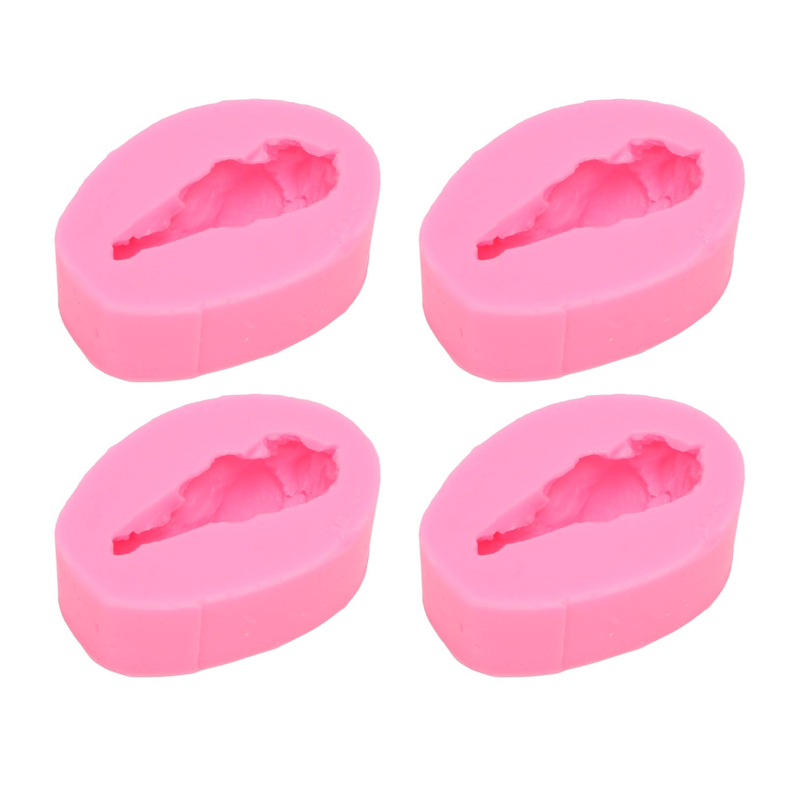 4 Pcs Silicone Mold Drumstick Shape Fondant Silicone Mold Chocolate Cake view 2
