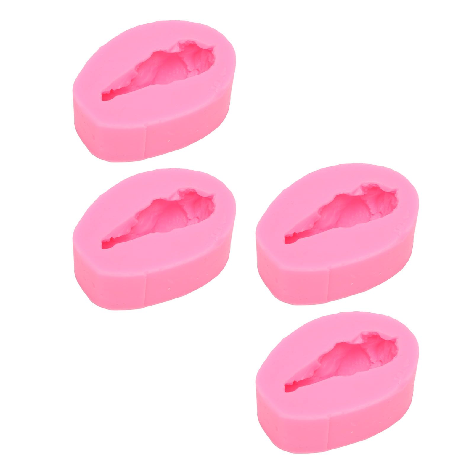 4 Pcs Silicone Mold Drumstick Shape Fondant Silicone Mold Chocolate Cake view 3