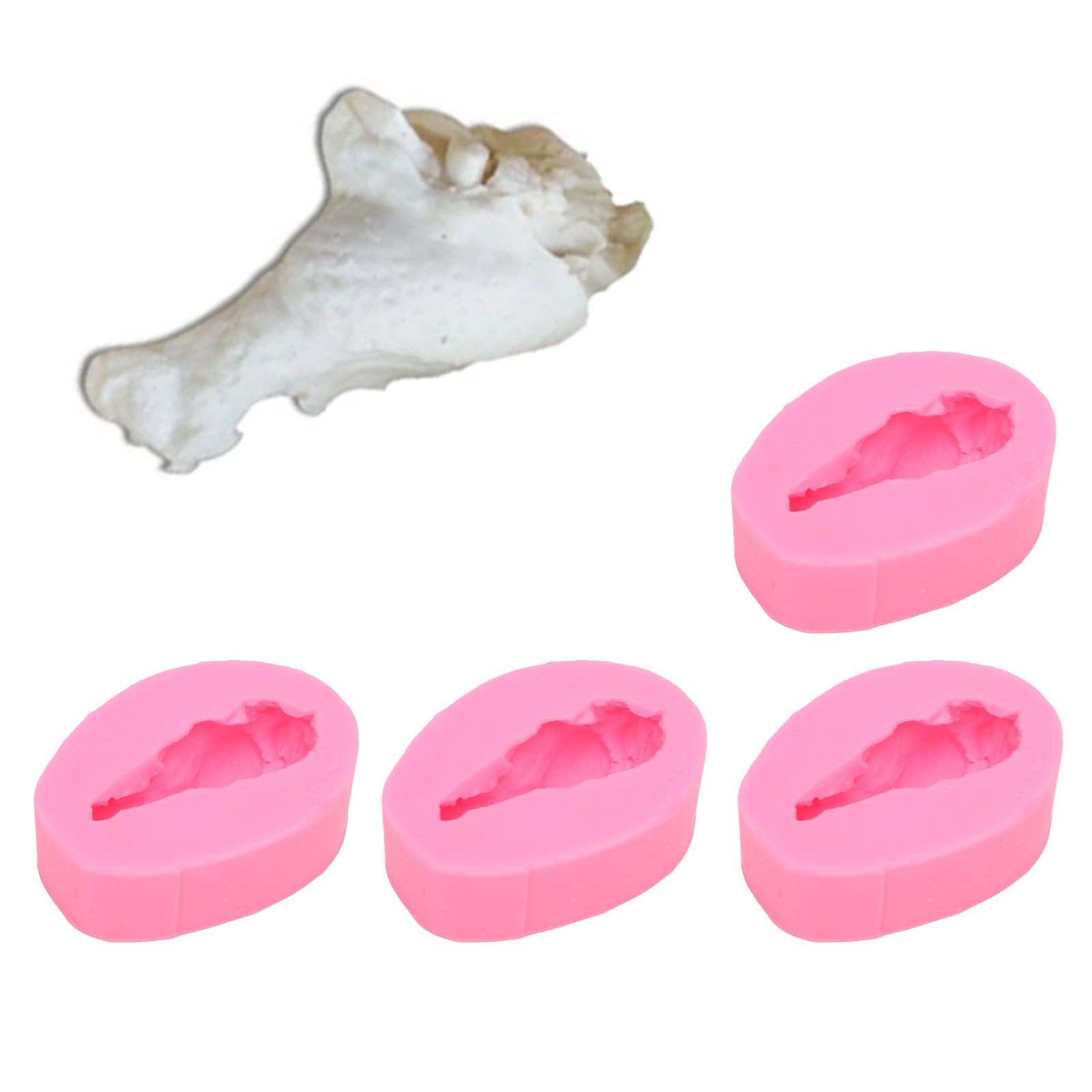 4 Pcs Silicone Mold Drumstick Shape Fondant Silicone Mold Chocolate Cake view 12