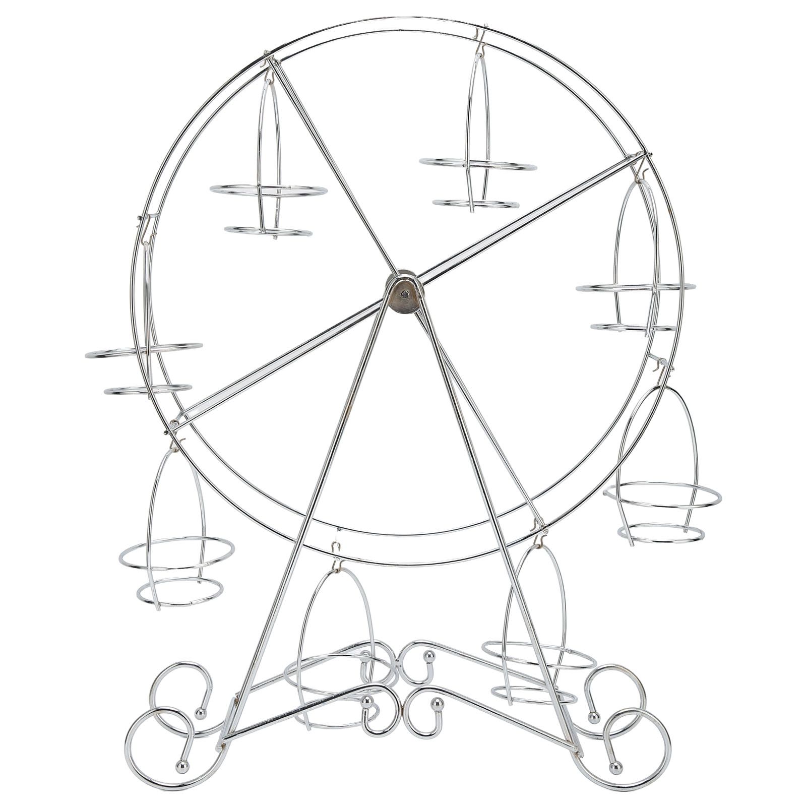 Ferris Wheel Cupcake Stand 8 Cups Dessert Carrier Display Holder for