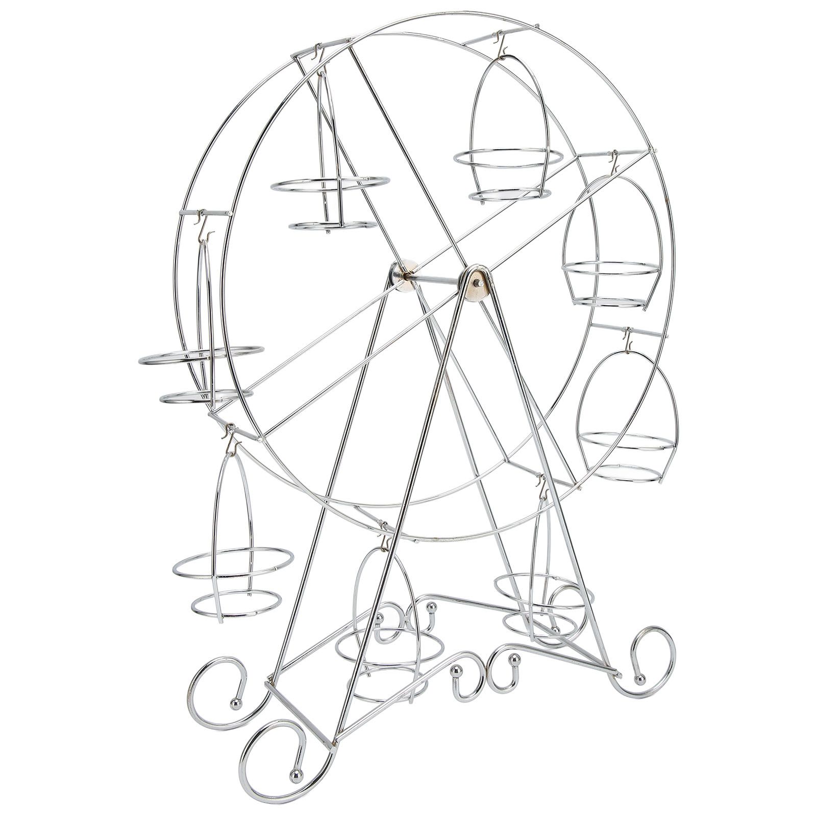 Ferris Wheel Cupcake Stand 8 Cups Dessert Carrier Display Holder for view 3