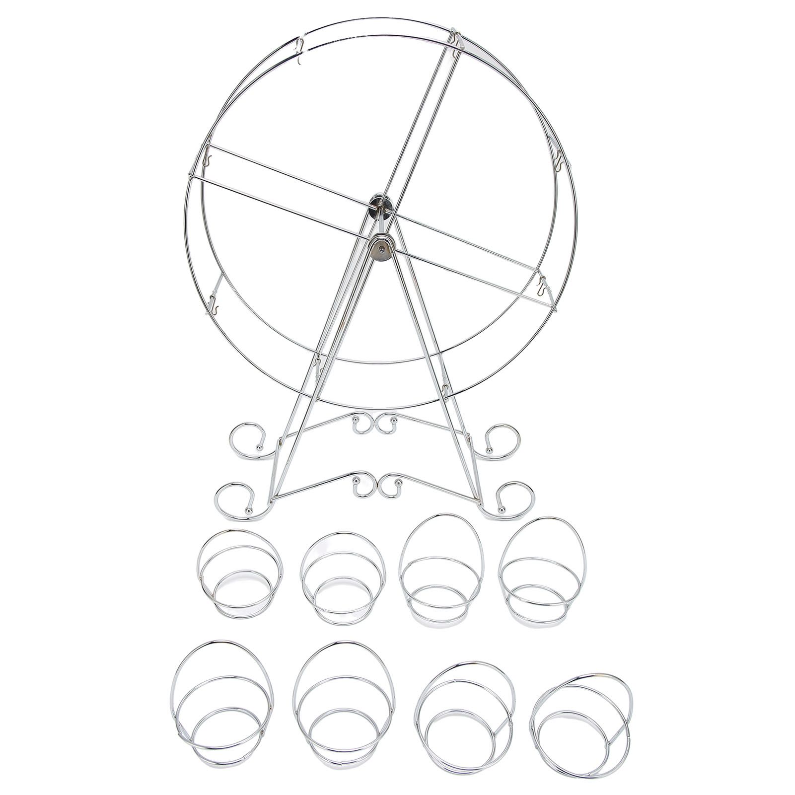 Ferris Wheel Cupcake Stand 8 Cups Dessert Carrier Display Holder for view 4