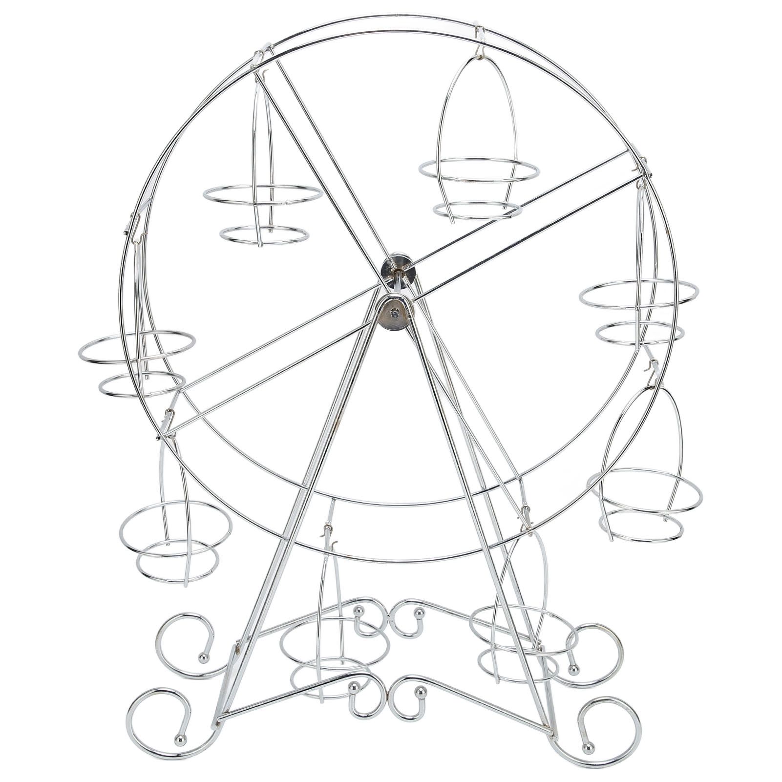 Ferris Wheel Cupcake Stand 8 Cups Dessert Carrier Display Holder for view 6