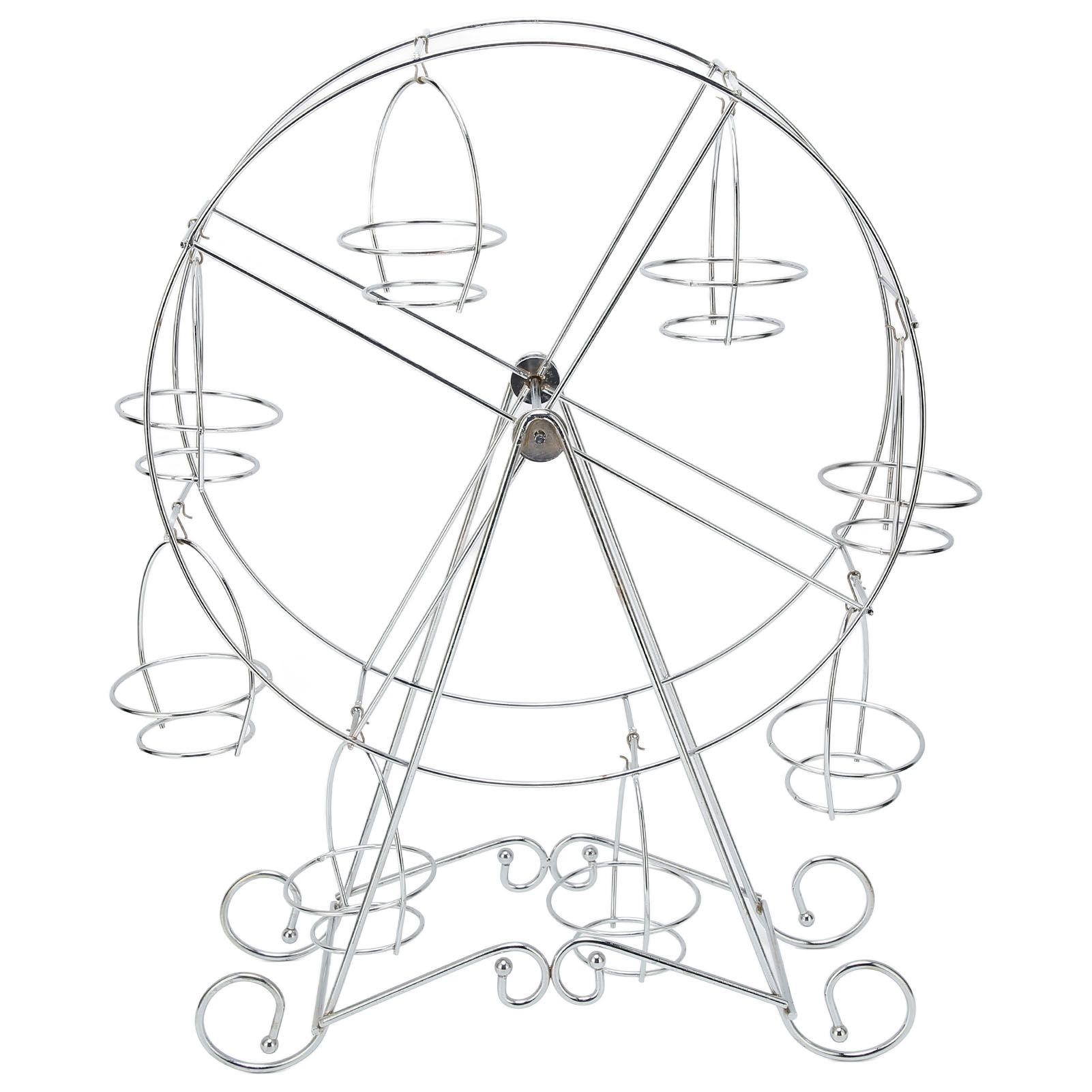 Ferris Wheel Cupcake Stand 8 Cups Dessert Carrier Display Holder for view 7