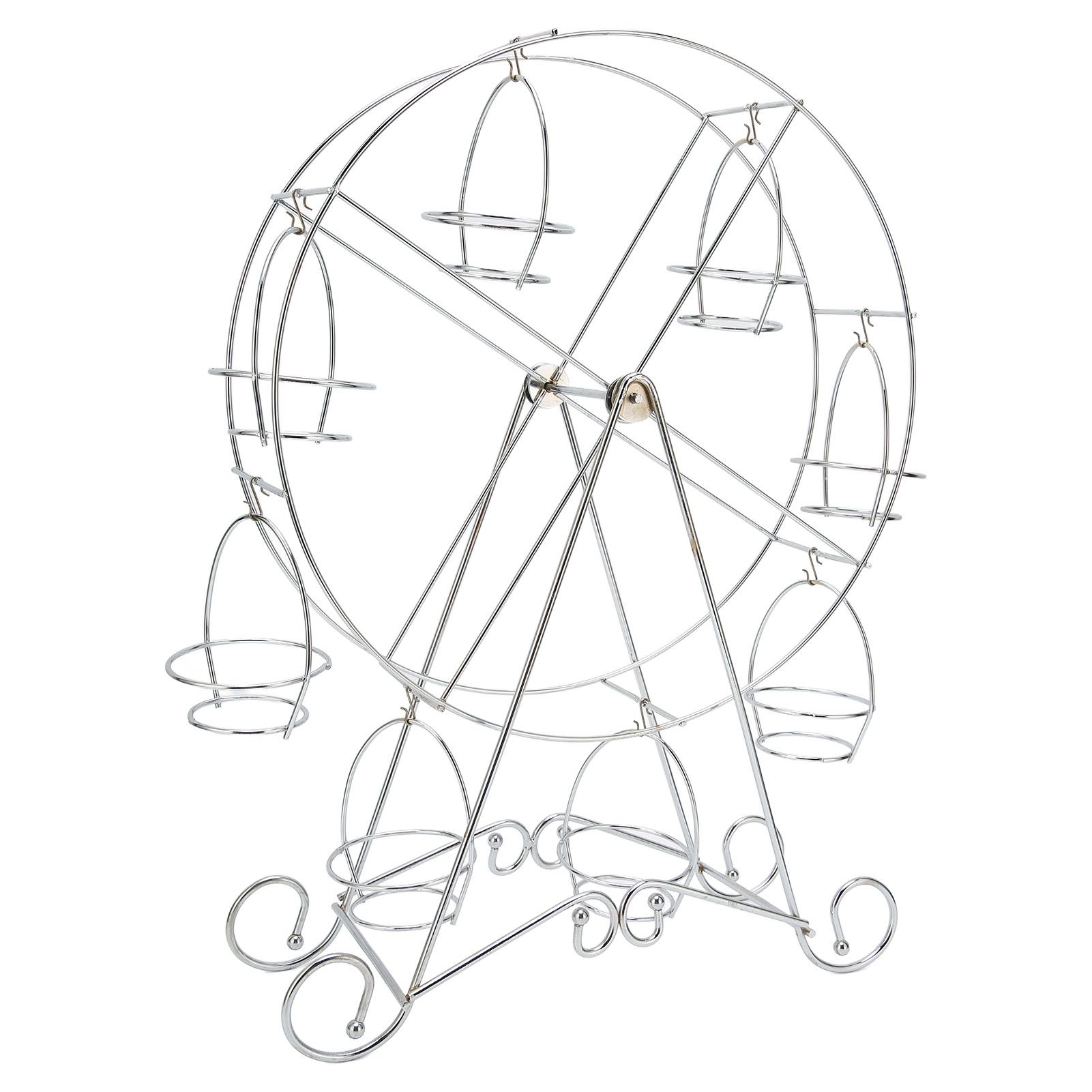 Ferris Wheel Cupcake Stand 8 Cups Dessert Carrier Display Holder for view 9