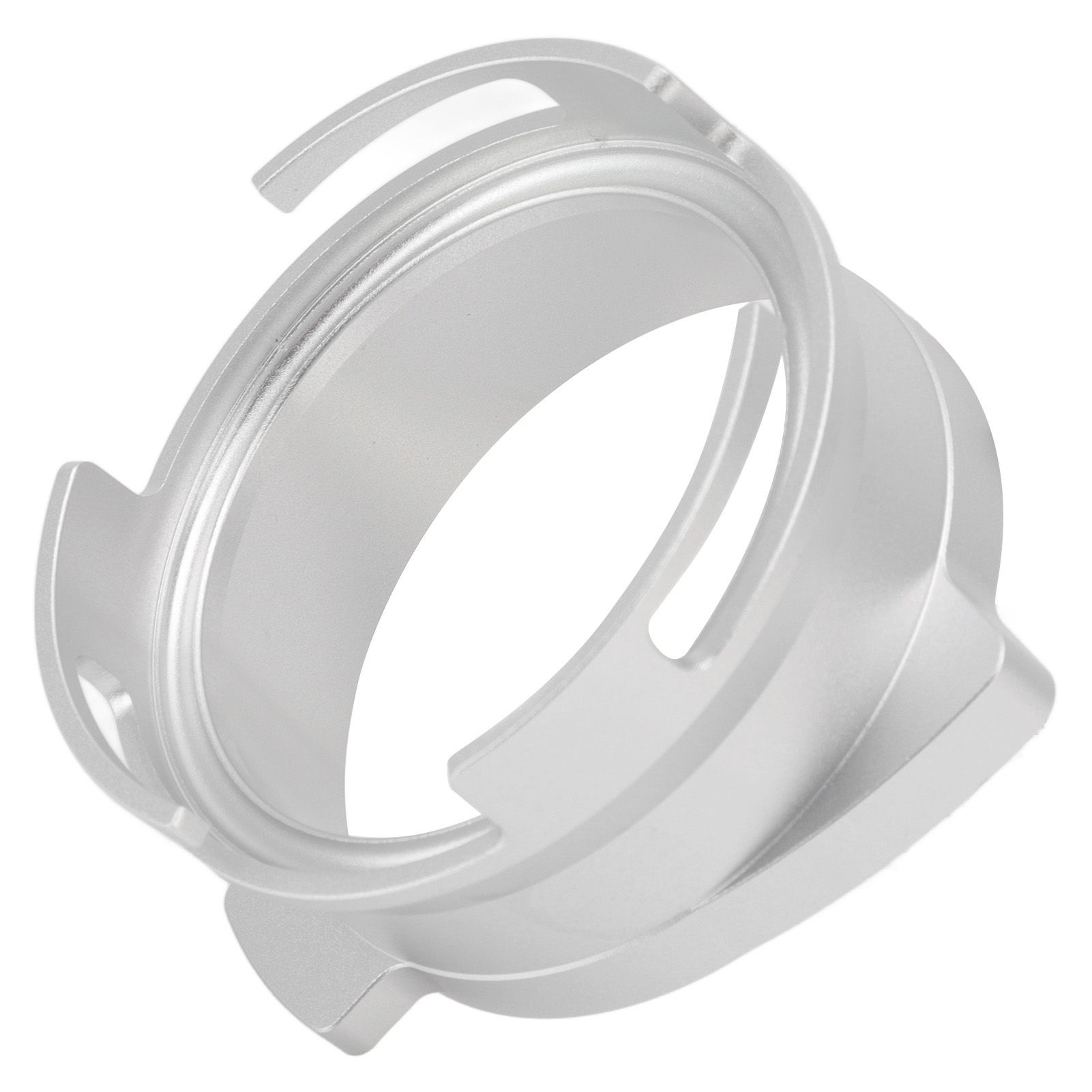 54mm Coffee Portafilter Dosing Funnel Aluminum Alloy Rotatable Dosing Funnel view 3
