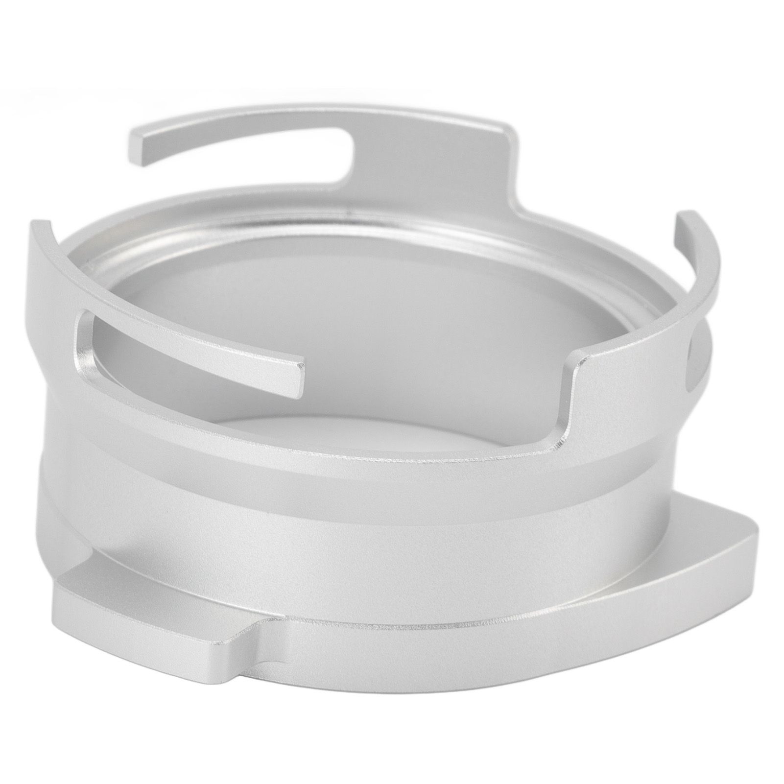54mm Coffee Portafilter Dosing Funnel Aluminum Alloy Rotatable Dosing Funnel view 4