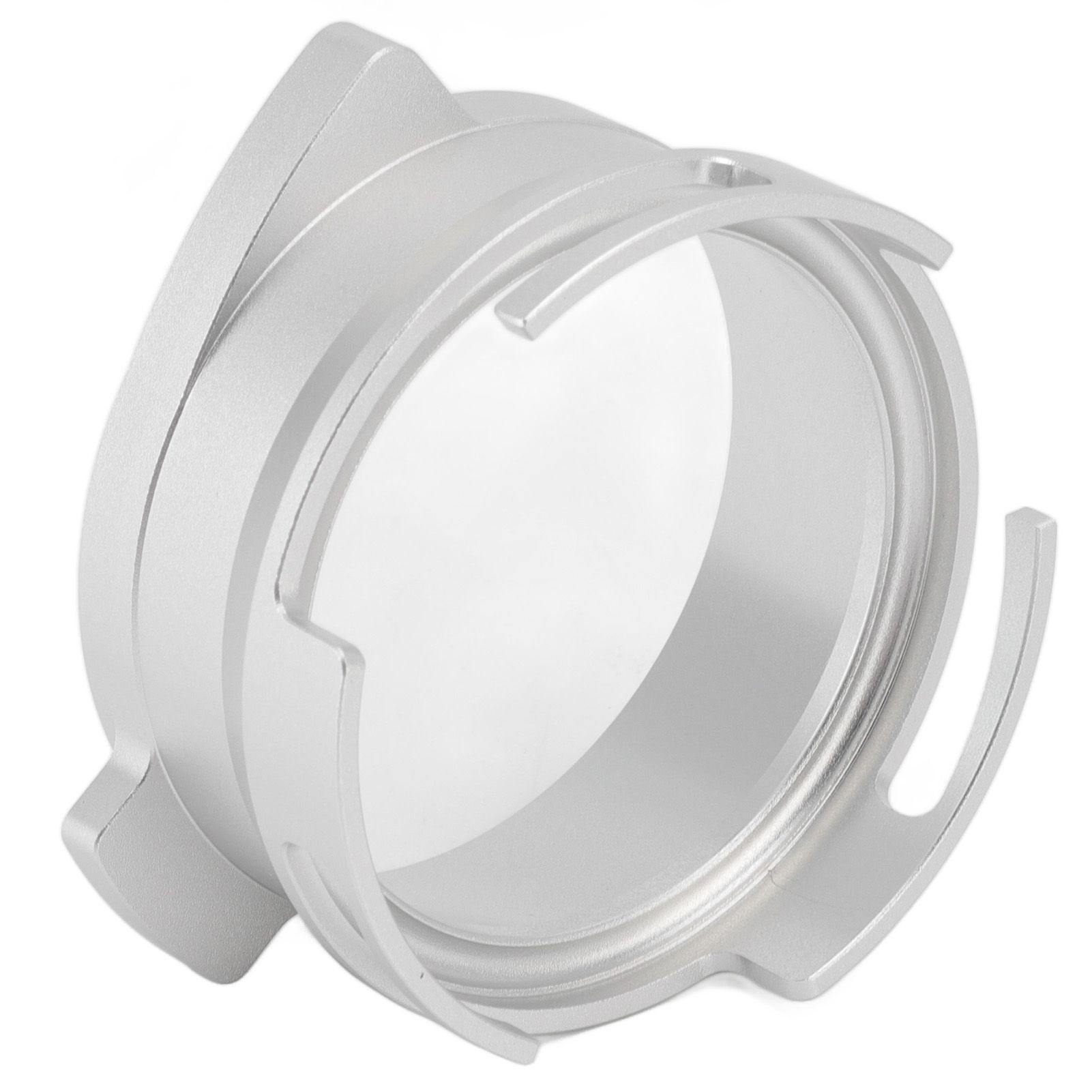54mm Coffee Portafilter Dosing Funnel Aluminum Alloy Rotatable Dosing Funnel view 5
