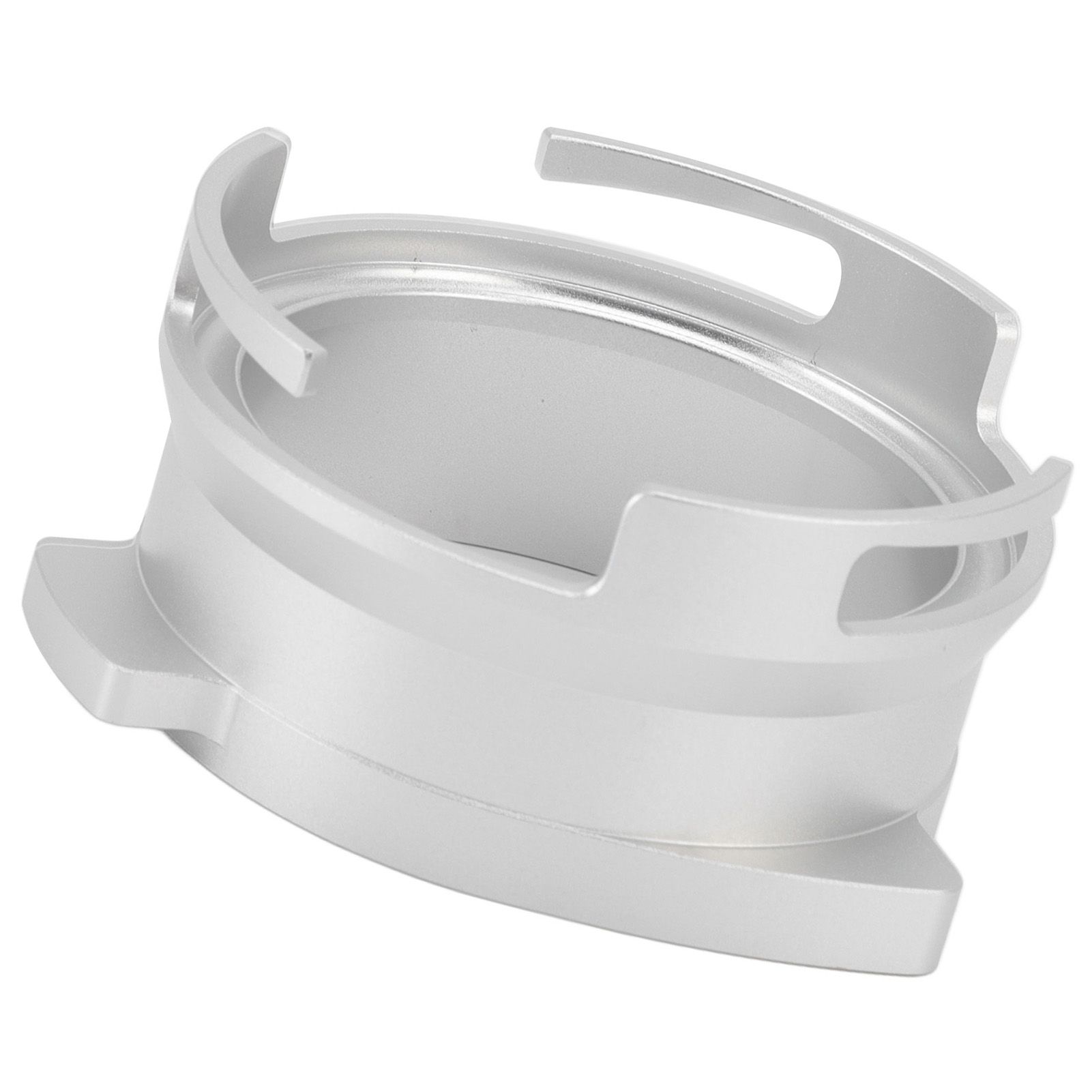 54mm Coffee Portafilter Dosing Funnel Aluminum Alloy Rotatable Dosing Funnel view 7