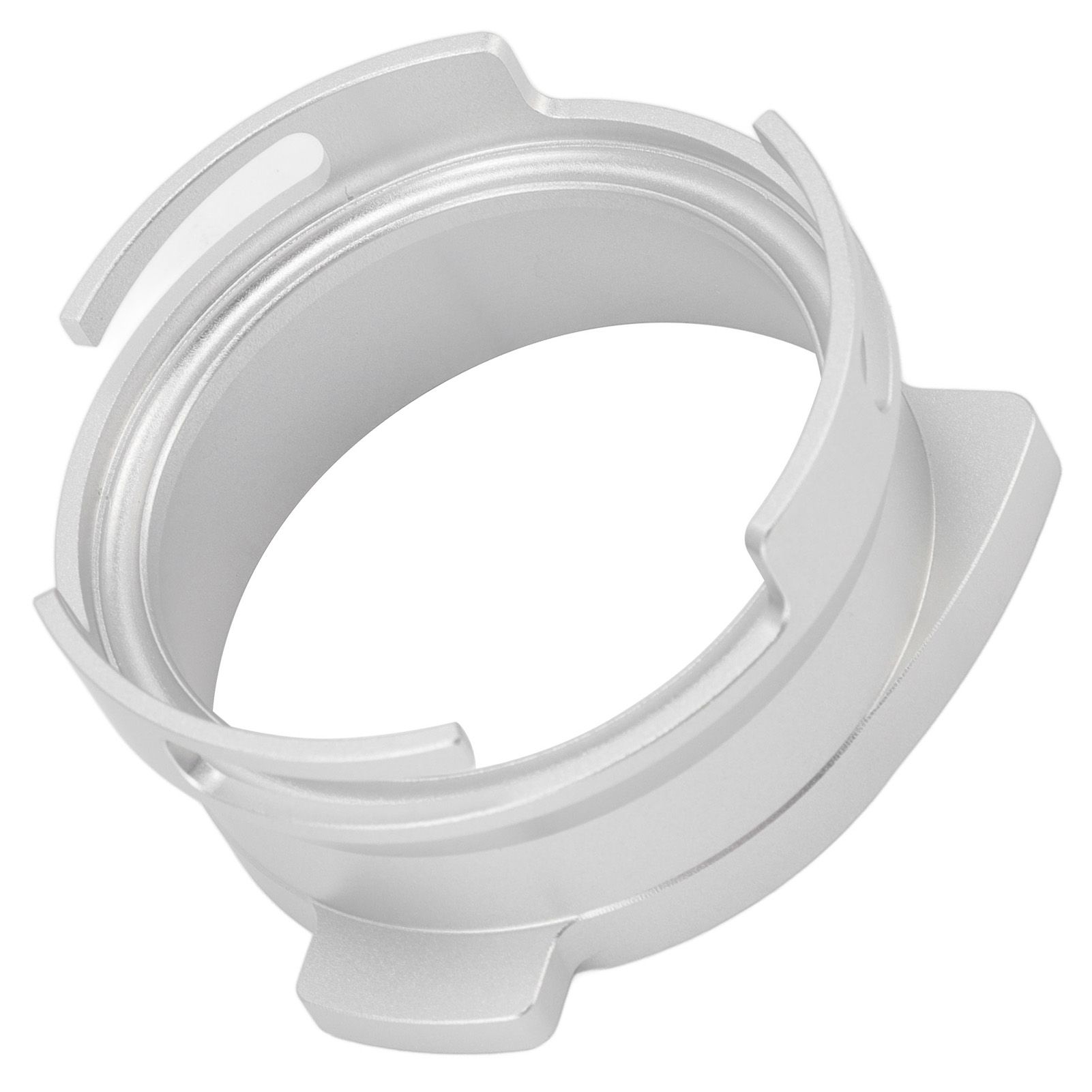54mm Coffee Portafilter Dosing Funnel Aluminum Alloy Rotatable Dosing Funnel view 8