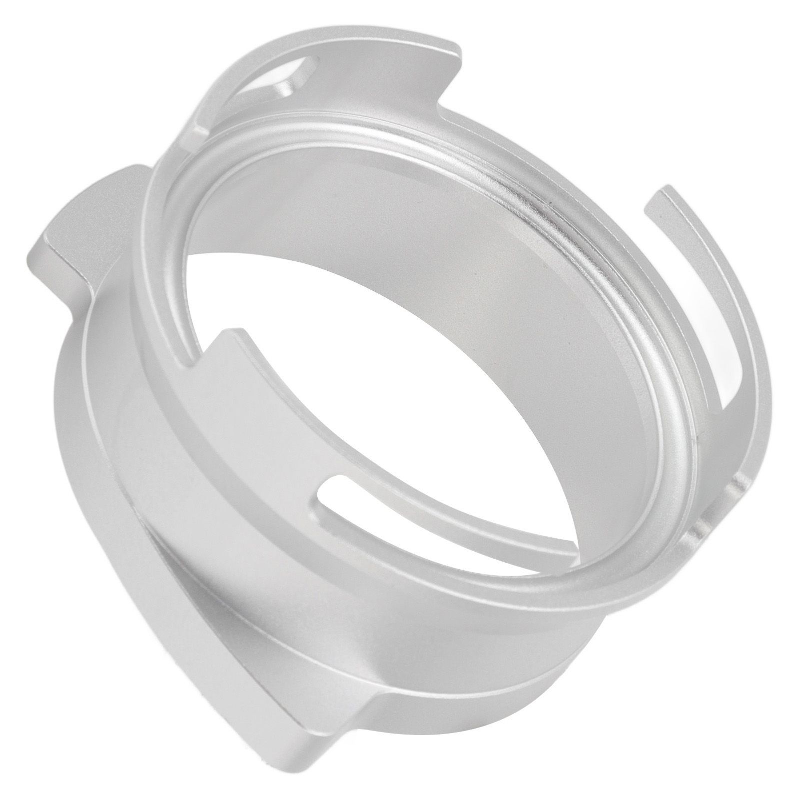 54mm Coffee Portafilter Dosing Funnel Aluminum Alloy Rotatable Dosing Funnel view 13