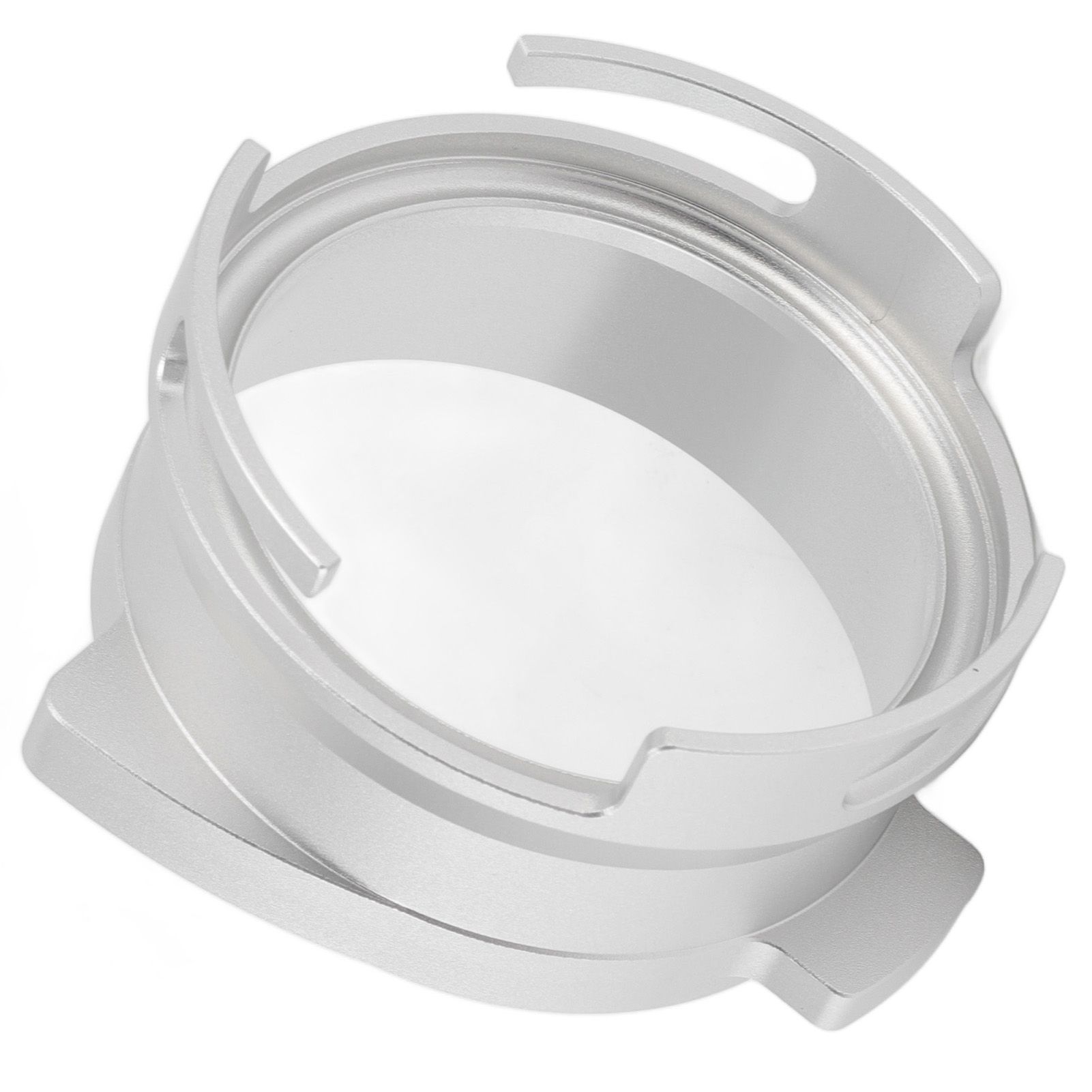54mm Coffee Portafilter Dosing Funnel Aluminum Alloy Rotatable Dosing Funnel view 15