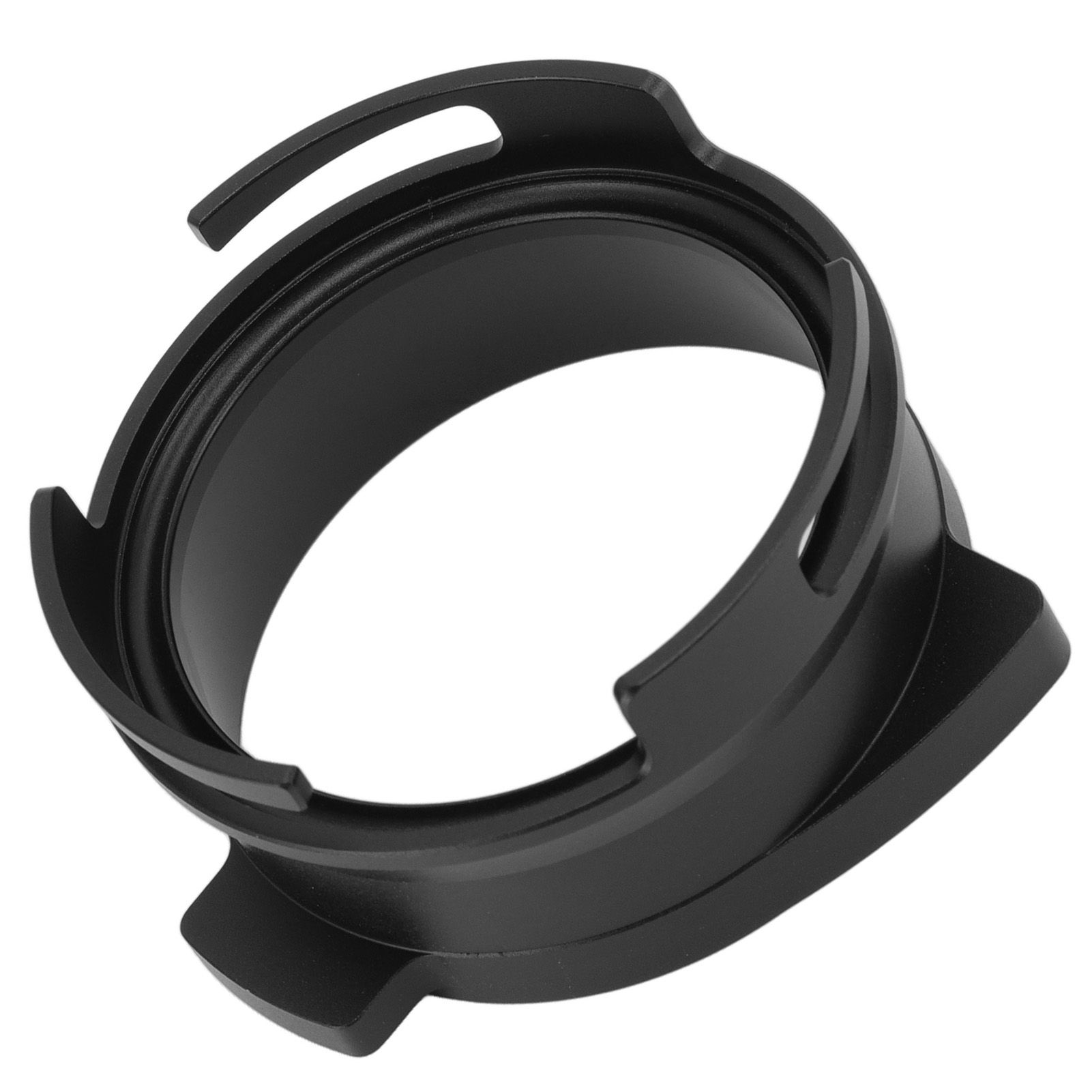 54mm Coffee Portafilter Dosing Funnel Aluminum Alloy Rotatable Dosing Funnel view 8
