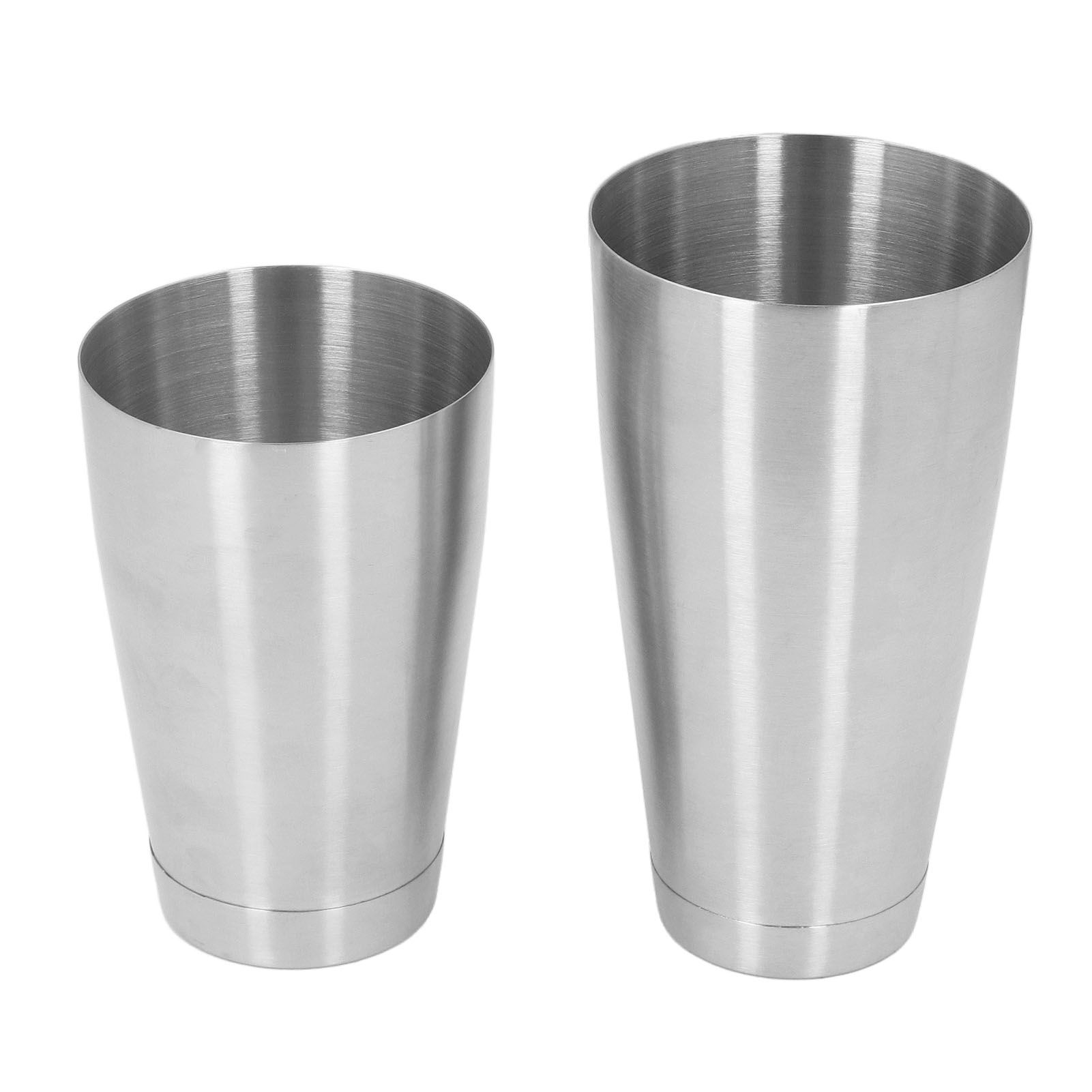 Cocktail Shaker Cup Kit Stainless Steel Bartender Shaking Tins Bartending view 5