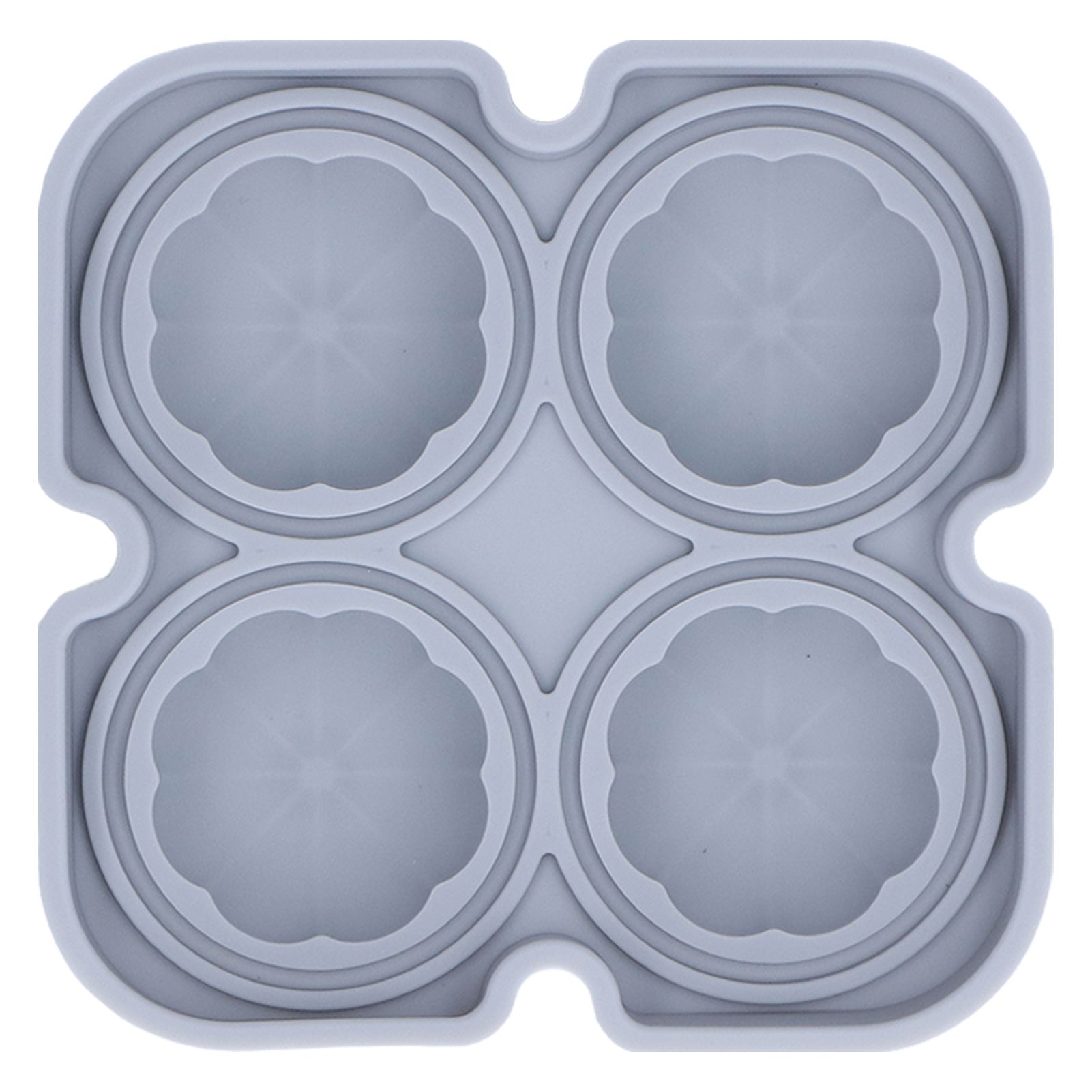 Pumpkin Ice Ball Mold 3D Pumpkin Shape Food Grade Silicone 4 Cells Easy view 15