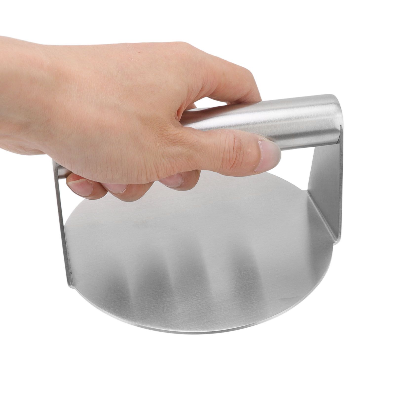 Meat Press Manual Stick Free Comfortable Handle 304 Stainless Steel Round view 10