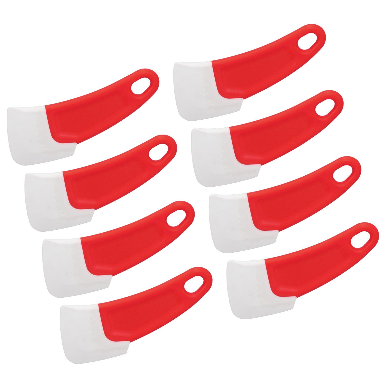 10 Pcs Silicone Spatula Flexible Hook Hole Design PP Handle Kitchen Silicone view 7