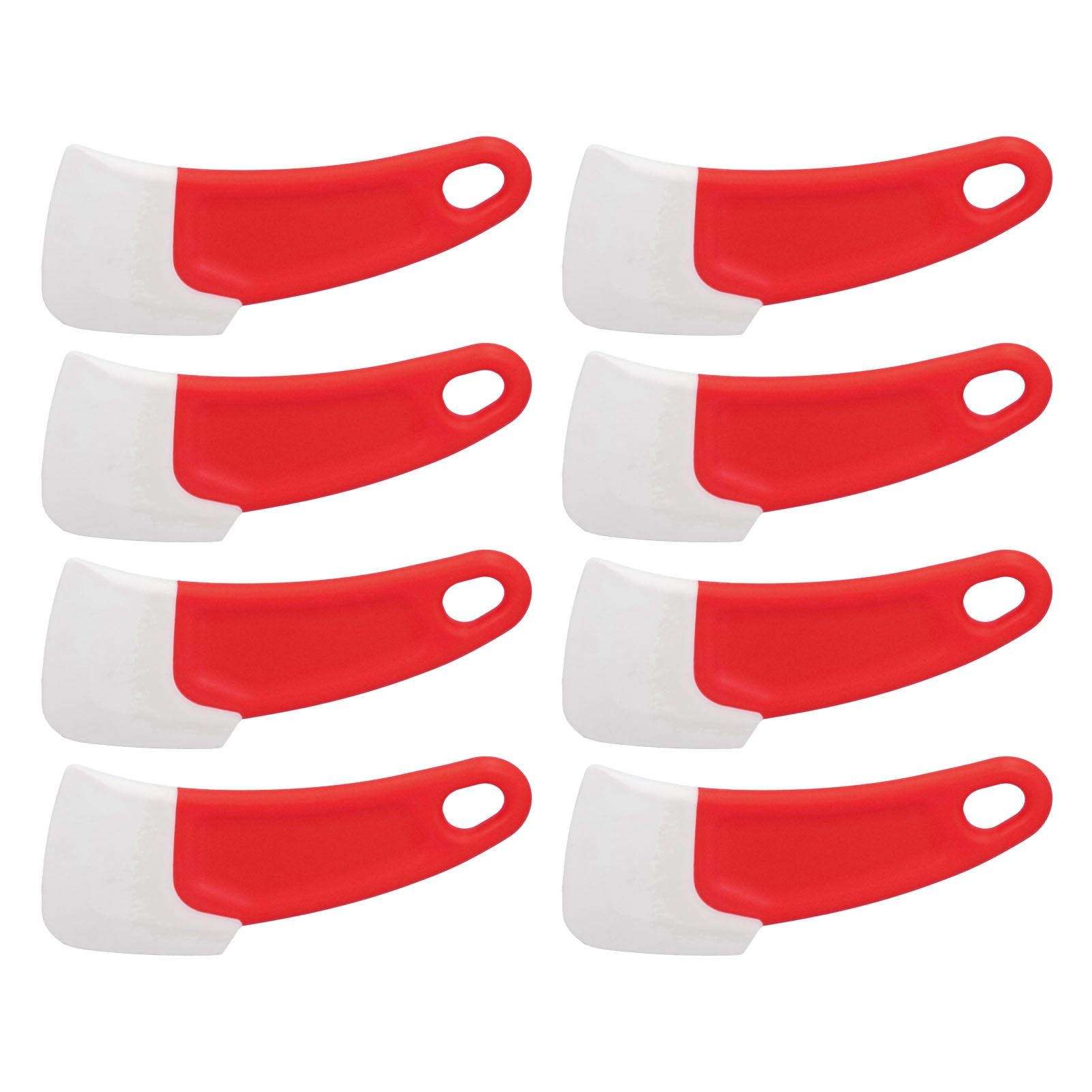 10 Pcs Silicone Spatula Flexible Hook Hole Design PP Handle Kitchen Silicone view 8