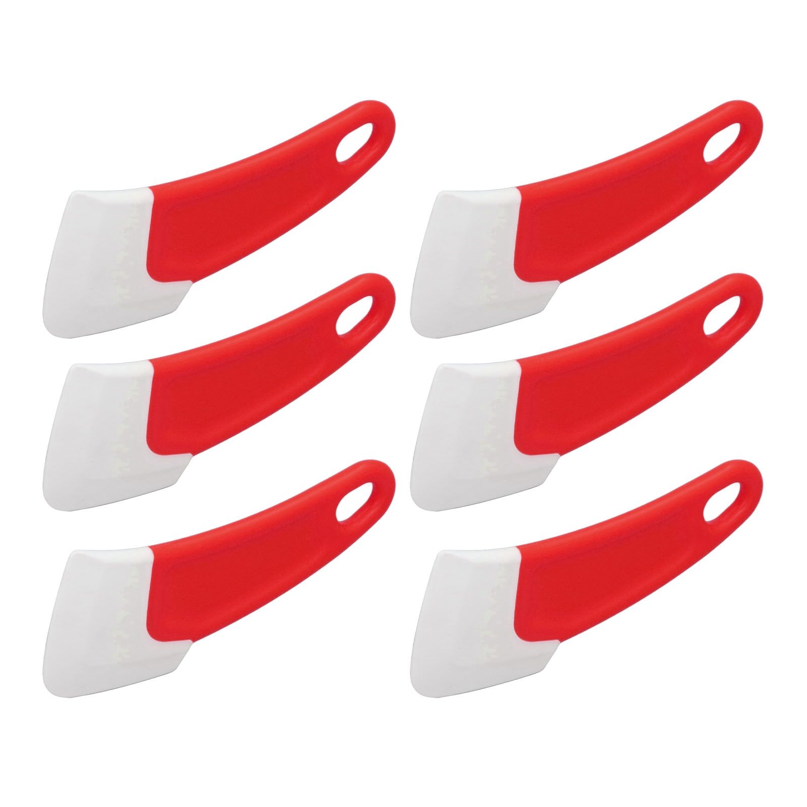 10 Pcs Silicone Spatula Flexible Hook Hole Design PP Handle Kitchen Silicone view 9