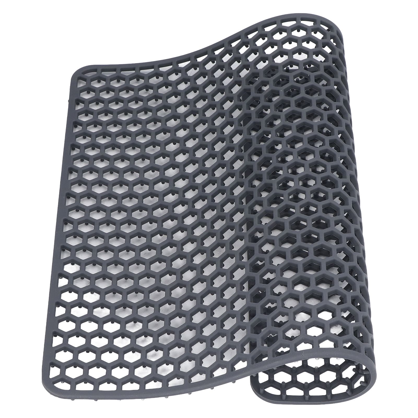 Sink Mat Silicone Durable Grid Design Anti Slip Sink Protection Pad for view 6