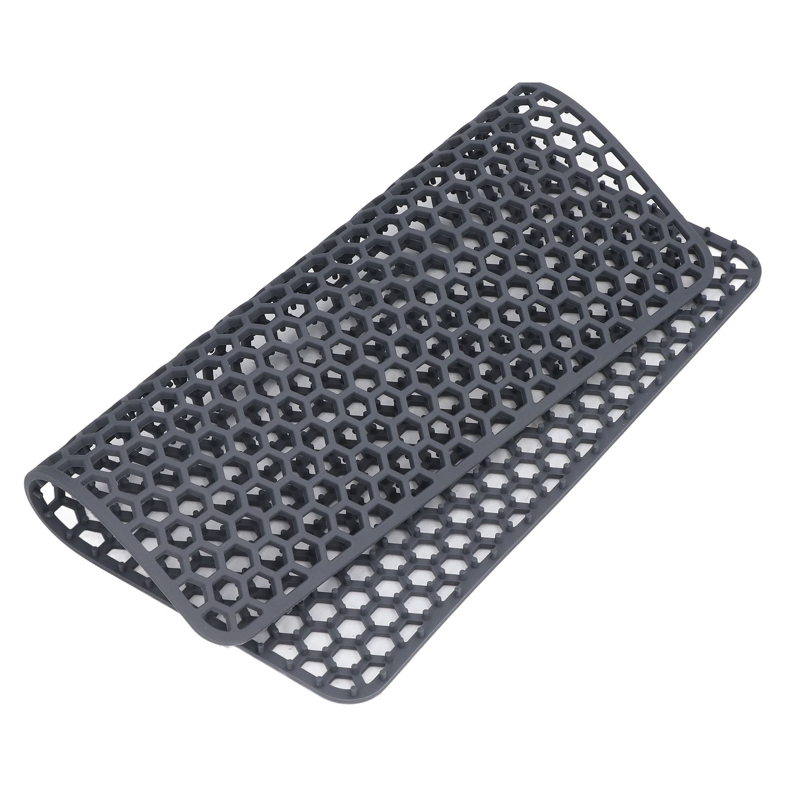 Sink Mat Silicone Durable Grid Design Anti Slip Sink Protection Pad for view 7