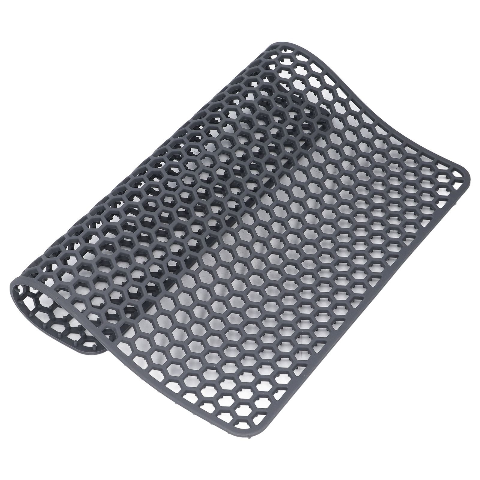 Sink Mat Silicone Durable Grid Design Anti Slip Sink Protection Pad for view 10