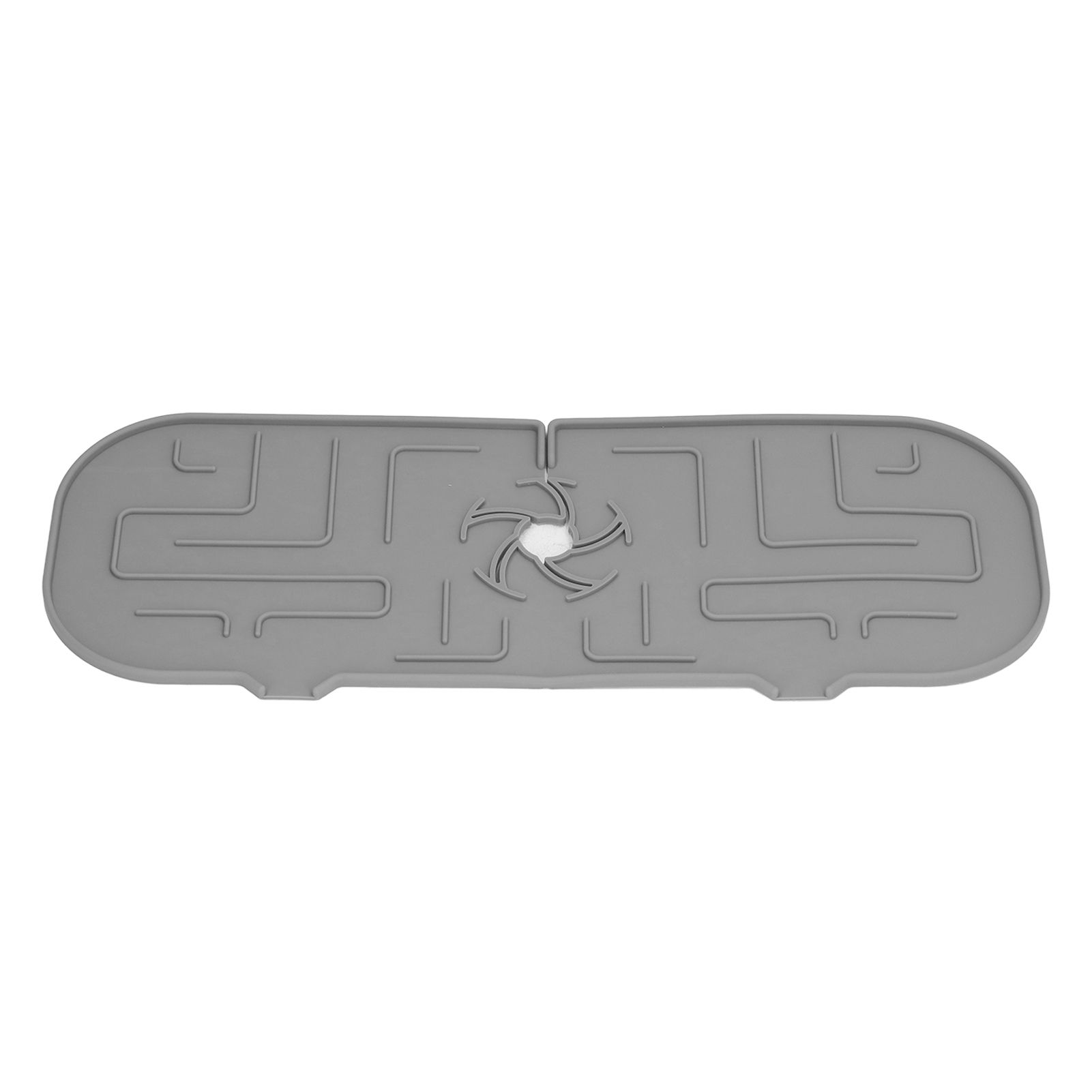 Faucet Handle Drip Catcher Tray Durable Silicone Sink Faucet Mat for Kitchen — image 1