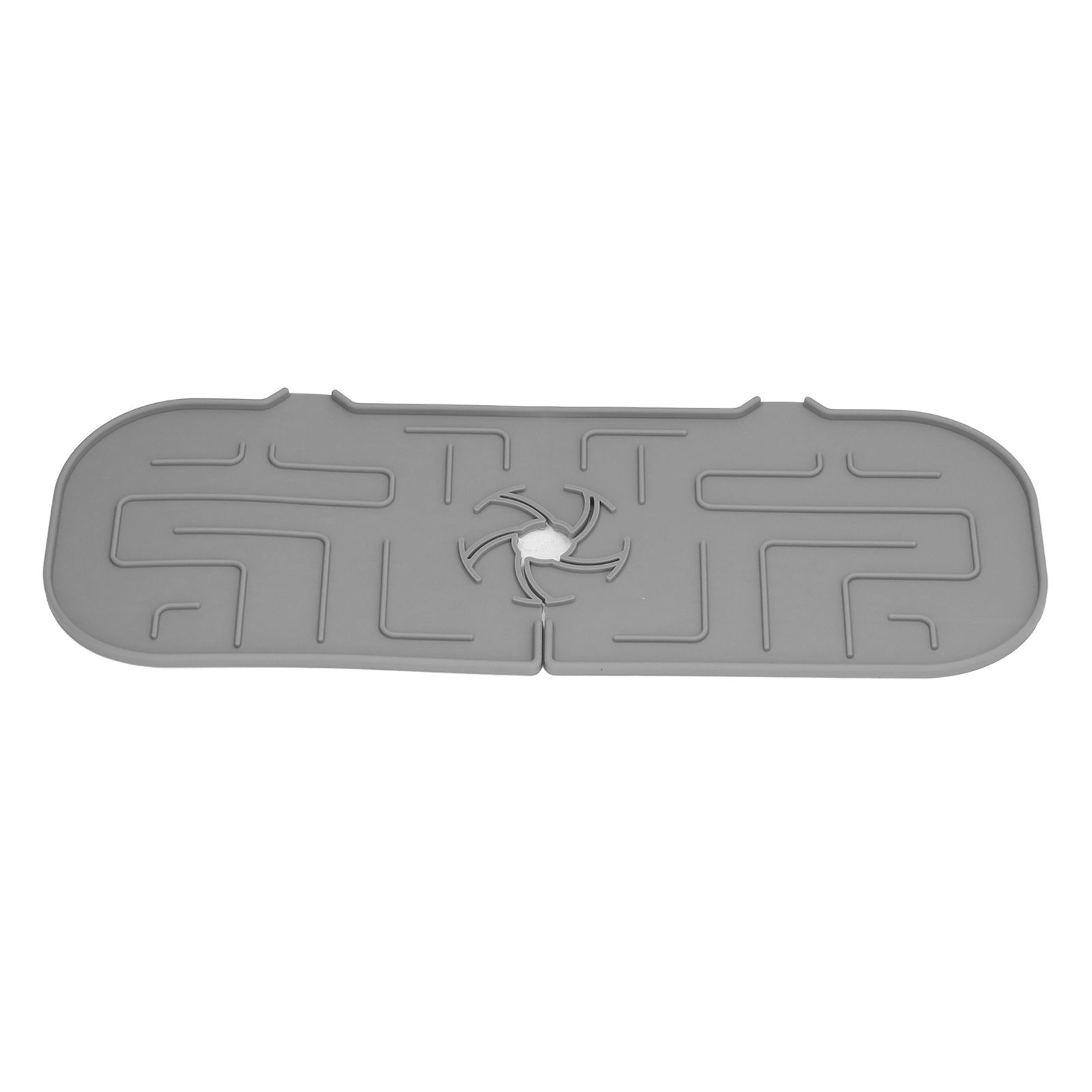 Faucet Handle Drip Catcher Tray Durable Silicone Sink Faucet Mat for Kitchen view 2