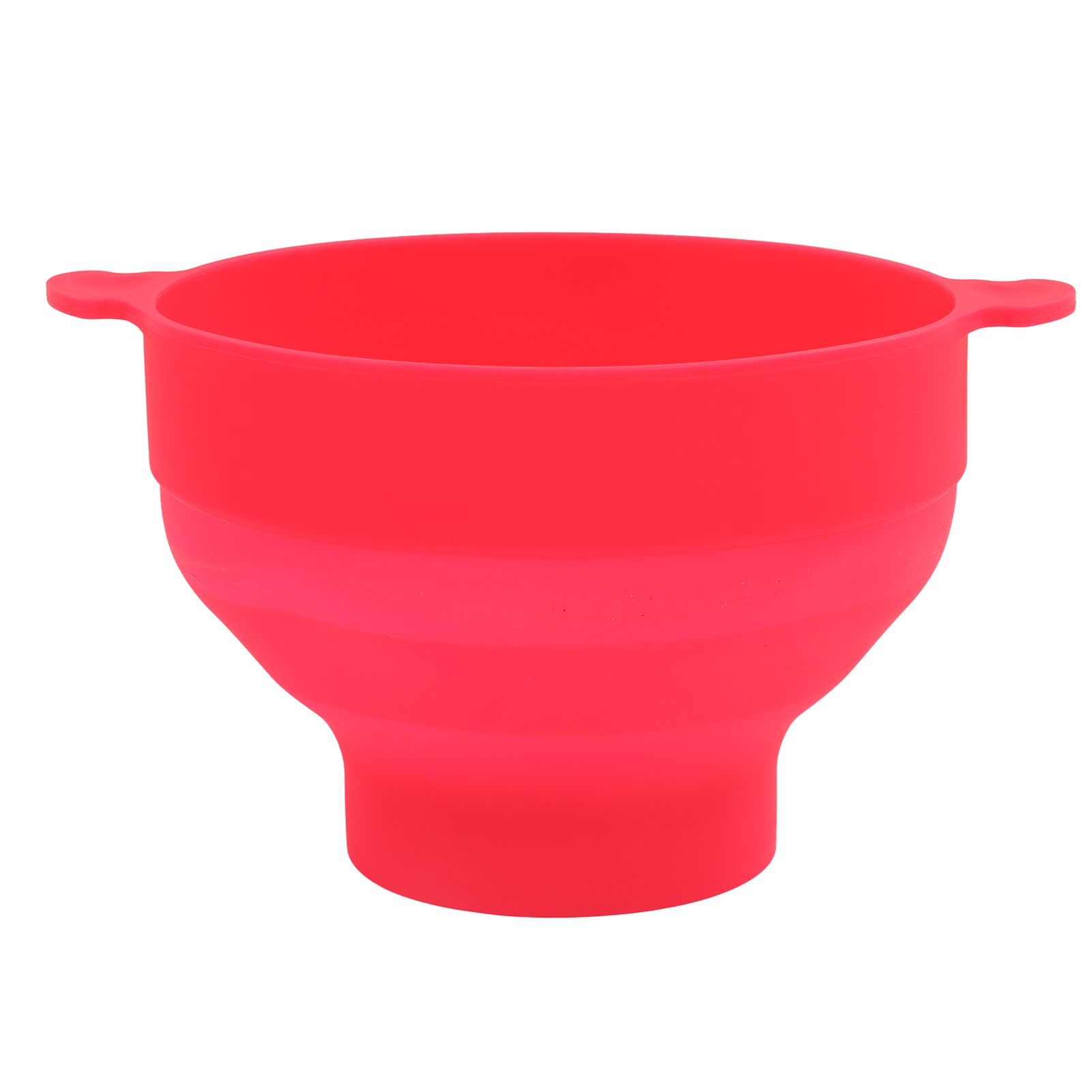 Microwavable Popcorn Bowl with Transparent Lid and Handle Collapsible Silicone view 6