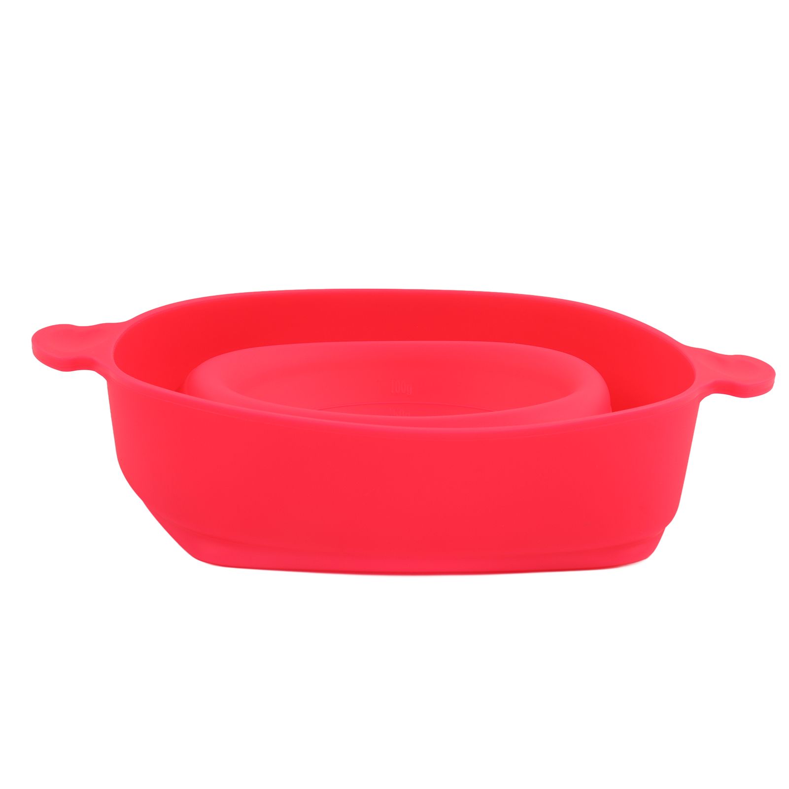 Microwavable Popcorn Bowl with Transparent Lid and Handle Collapsible Silicone view 8