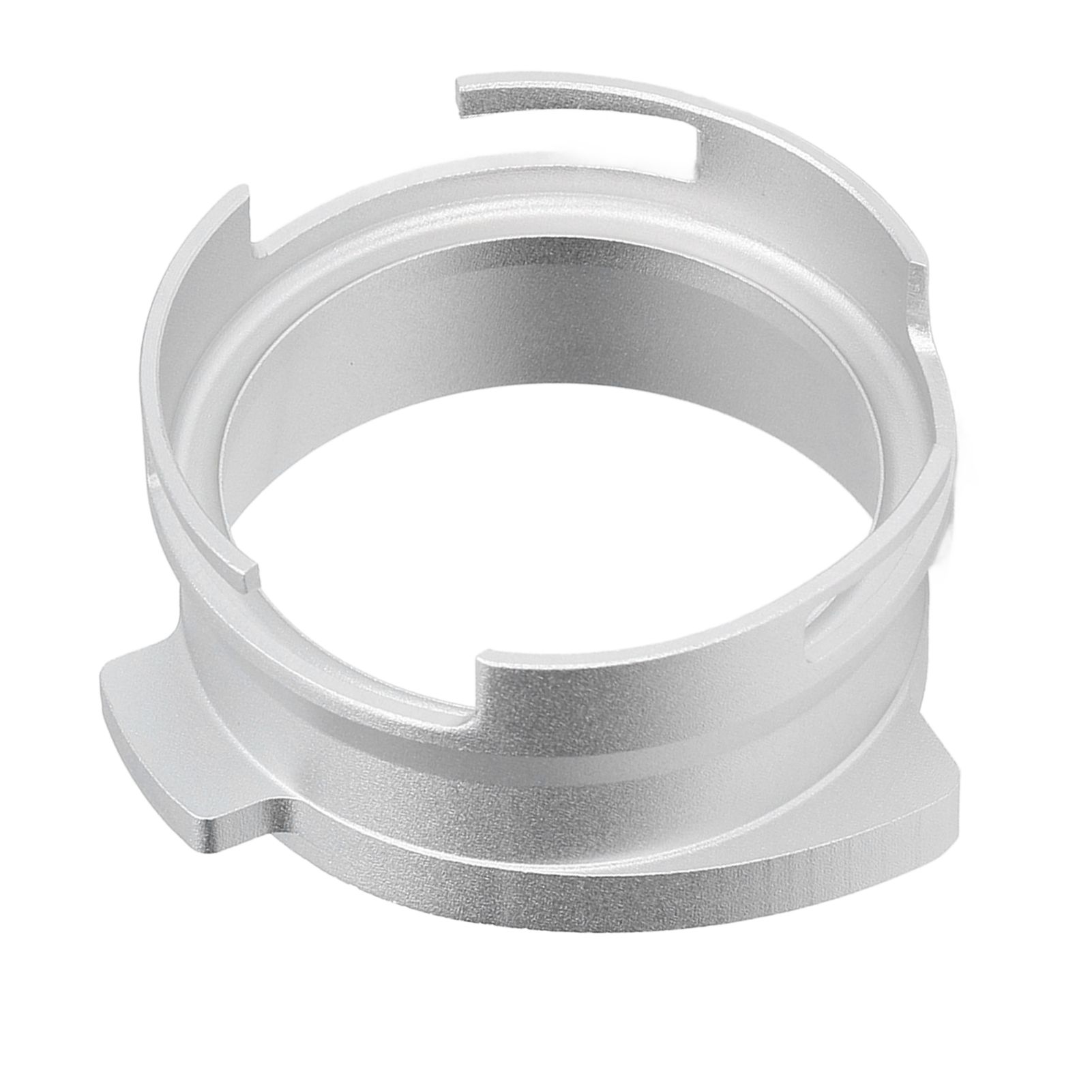 54mm Coffee Portafilter Dosing Funnel Aluminum Alloy Rotatable Dosing Funnel